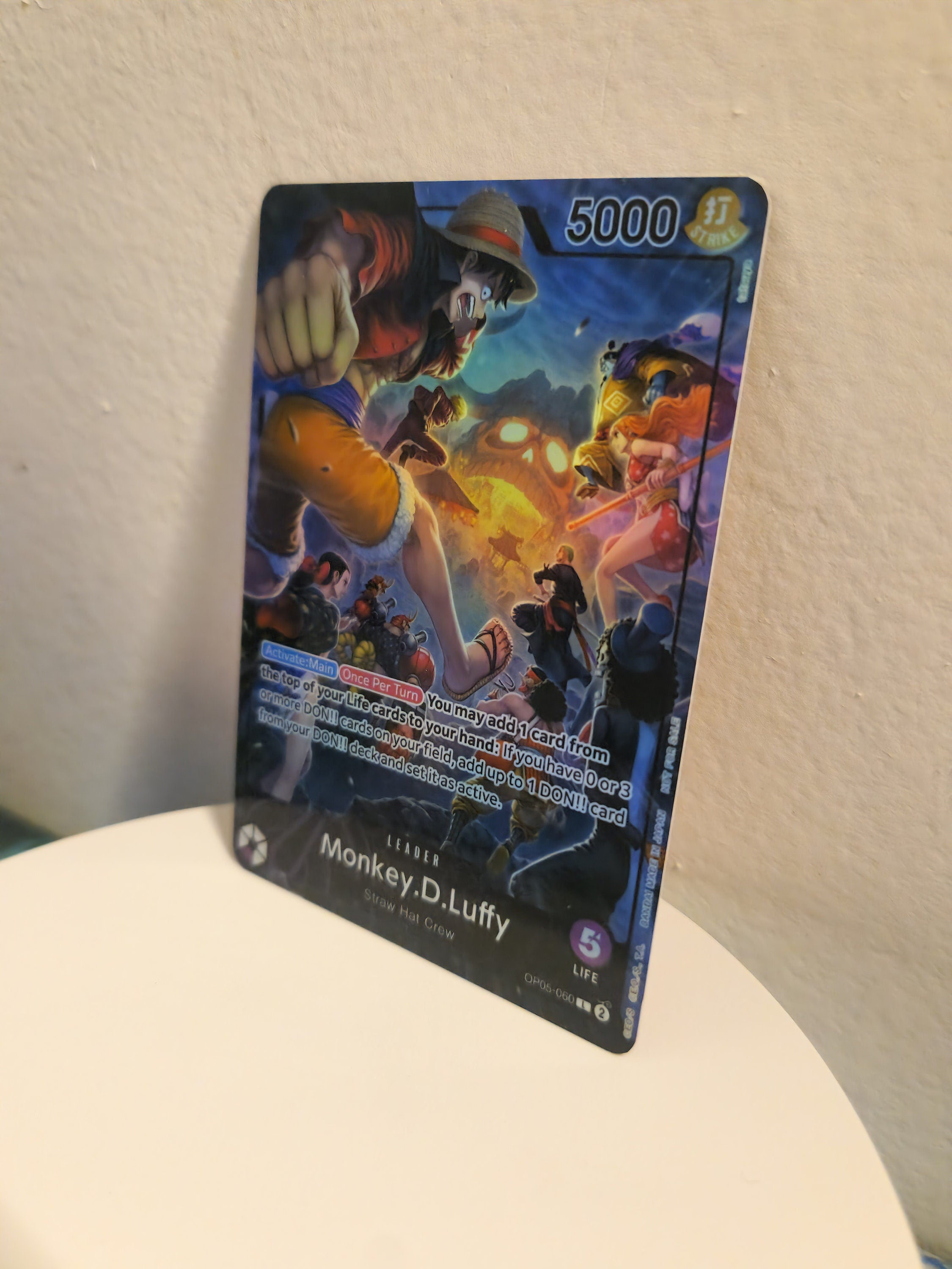 Monkey D Luffy Leader Promo op05-060 One Piece Proxy