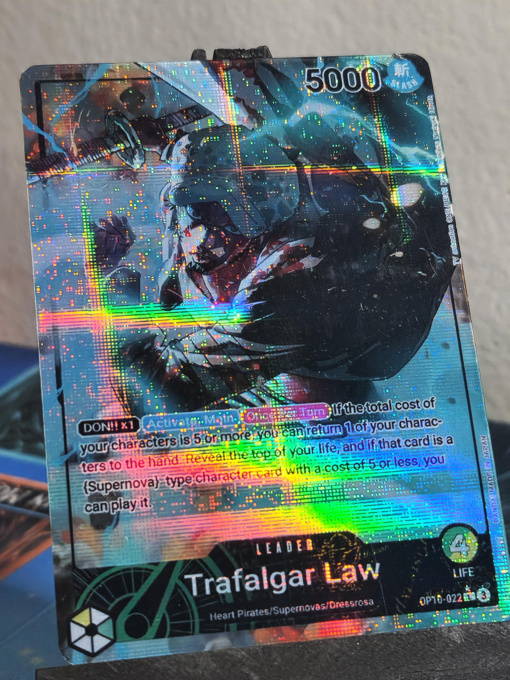 Trafalgar Law alt art  OP10-022 One Piece Proxy