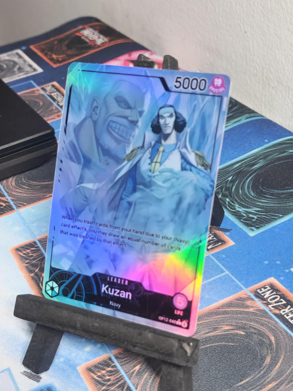 Kuzan Leader alt art op12-040 One Piece proxy