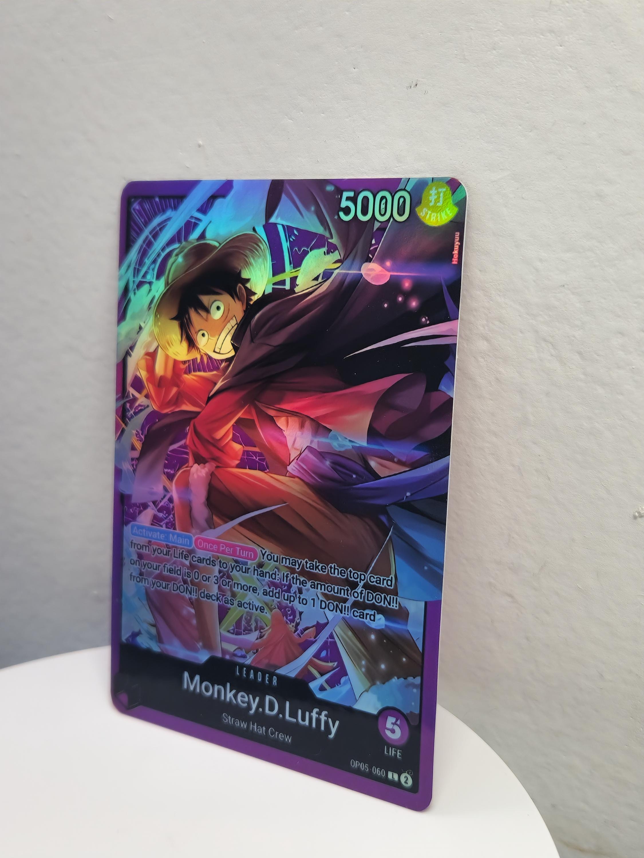 Monkey D Luffy Leader Promo op05-060 One Piece Proxy