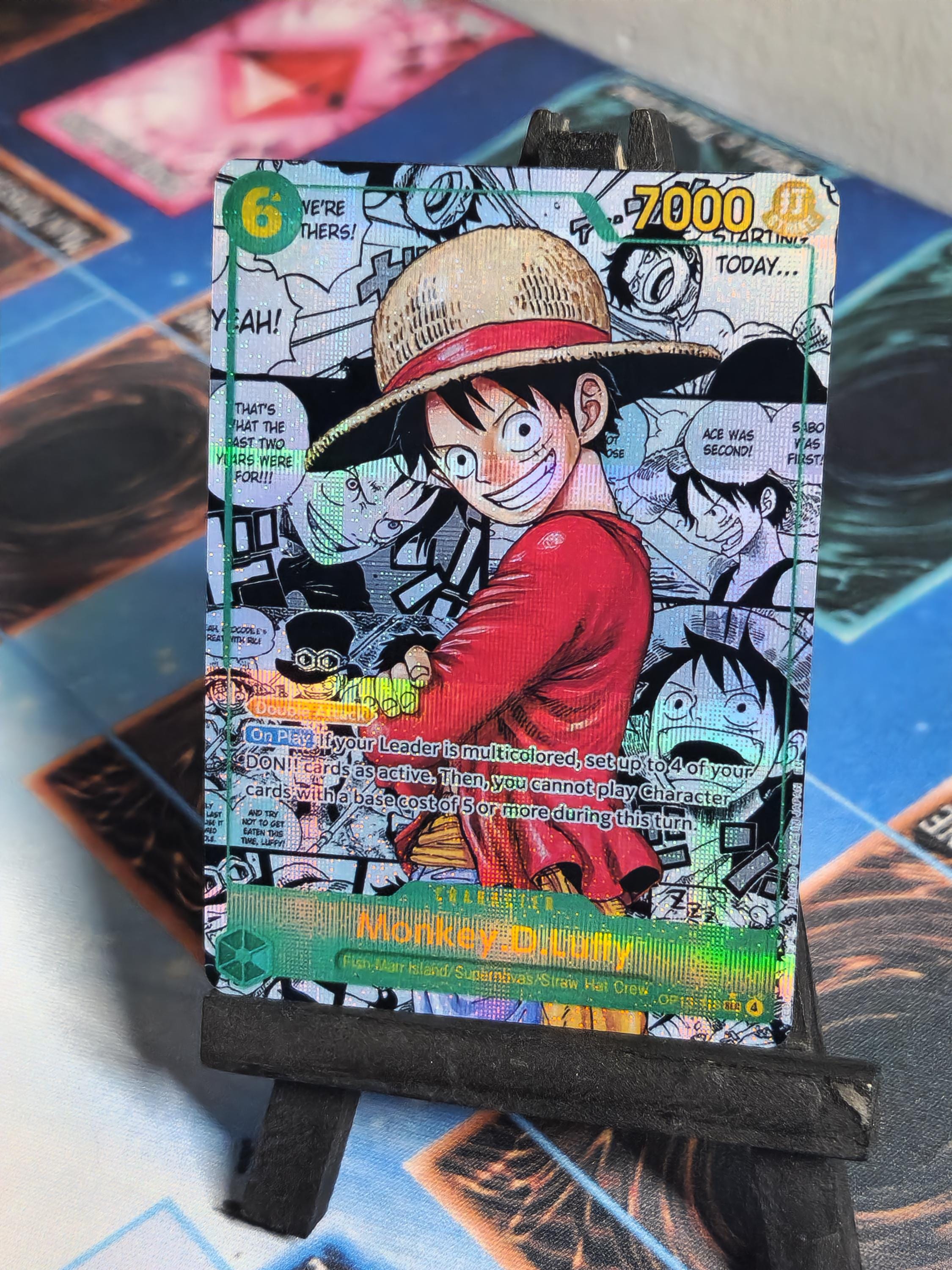 Monkey D Luffy Manga OP13-118 One Piece proxy