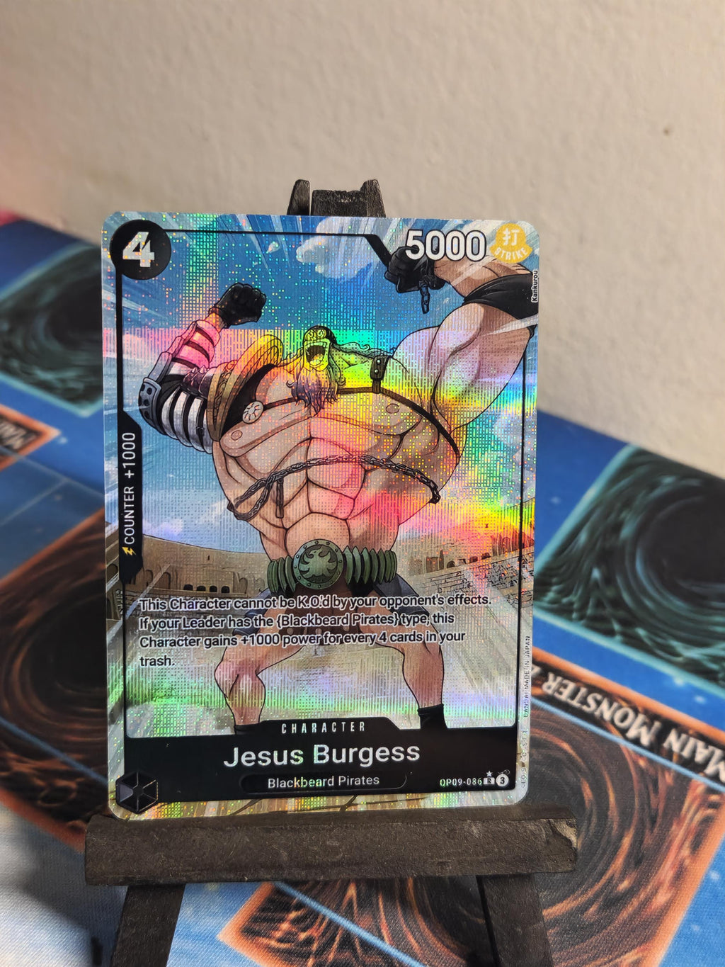 Jesus Burgess alt art PRB02 OP09-082 One Piece proxy