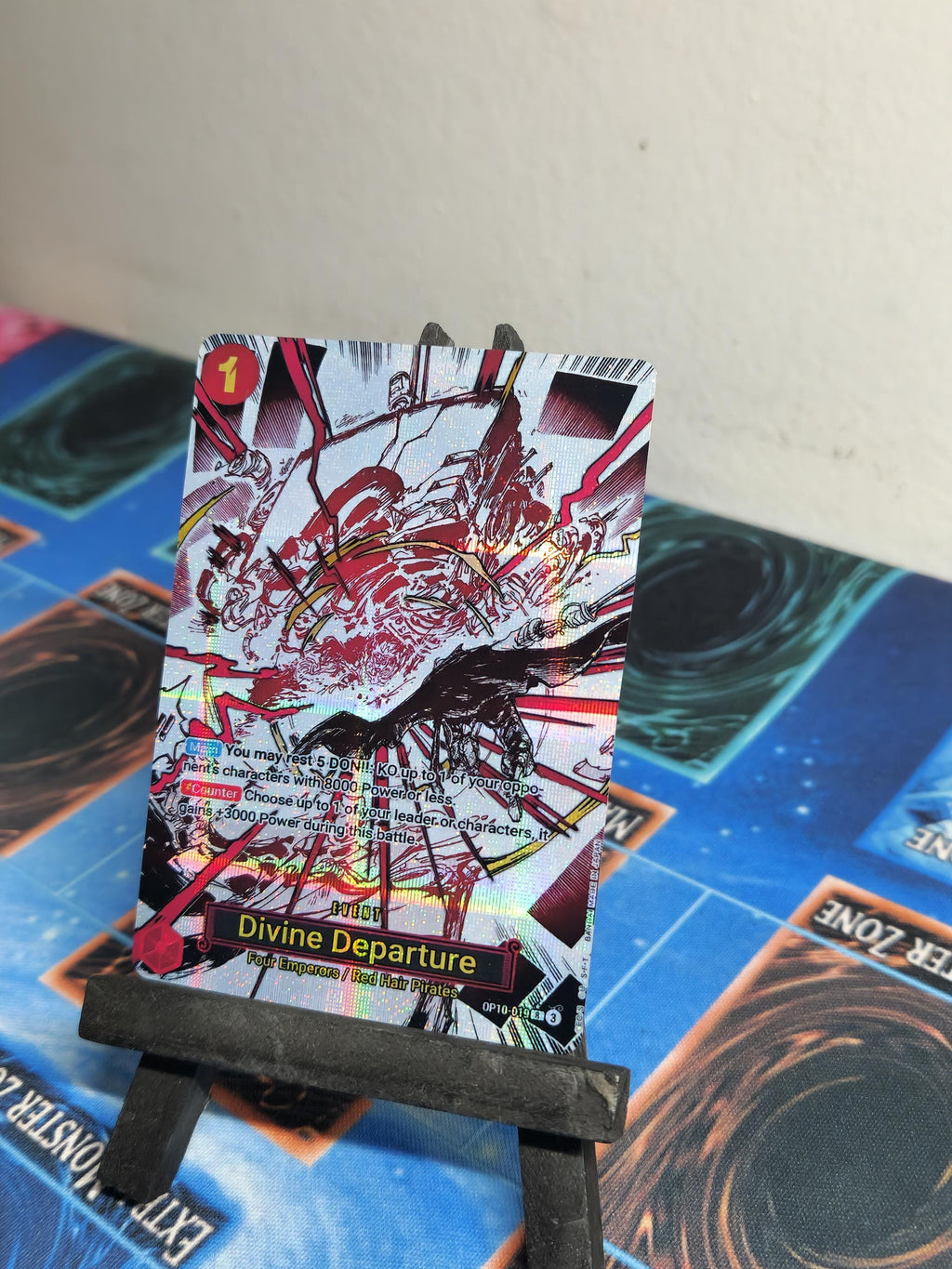 Divine Departure alt art op10-019 One Piece Proxy Card