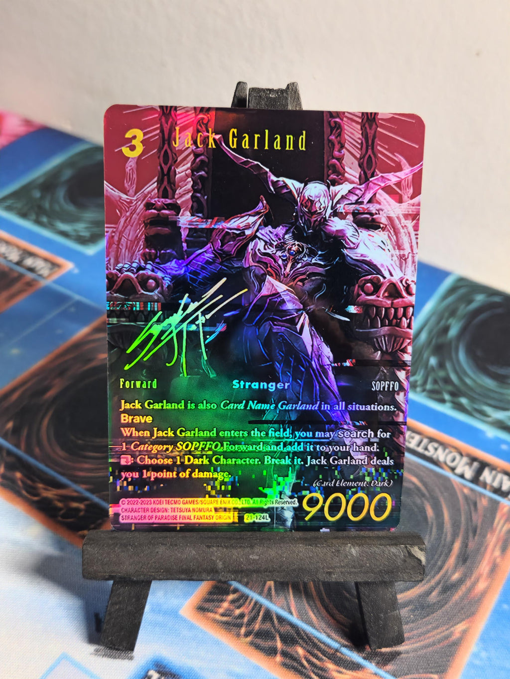 Jack Garland signature alt art 21-124L Final Fantasy proxy