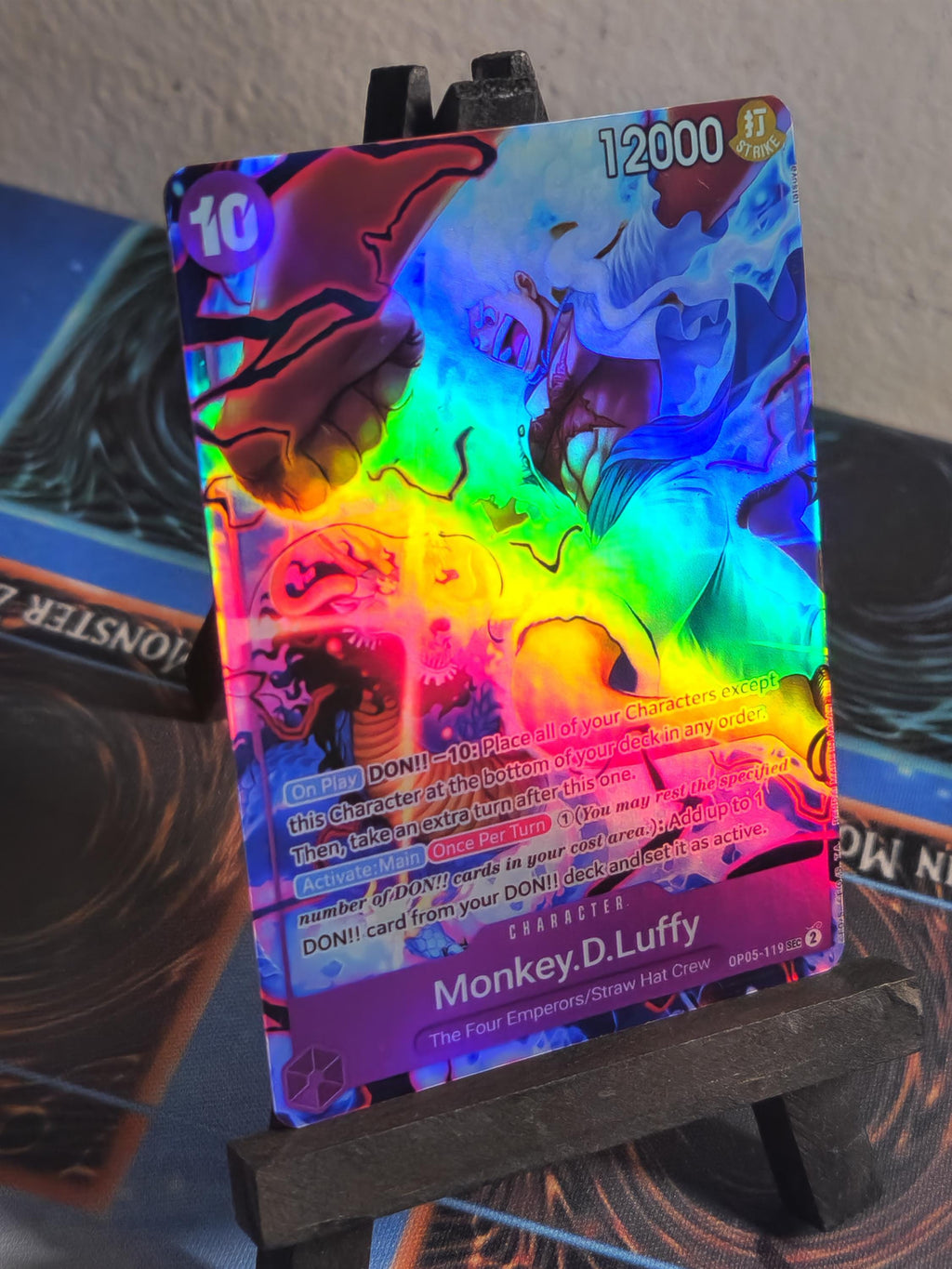 Monkey D Luffy 2nd Anniversary alt art op09-119 One Piece Proxy