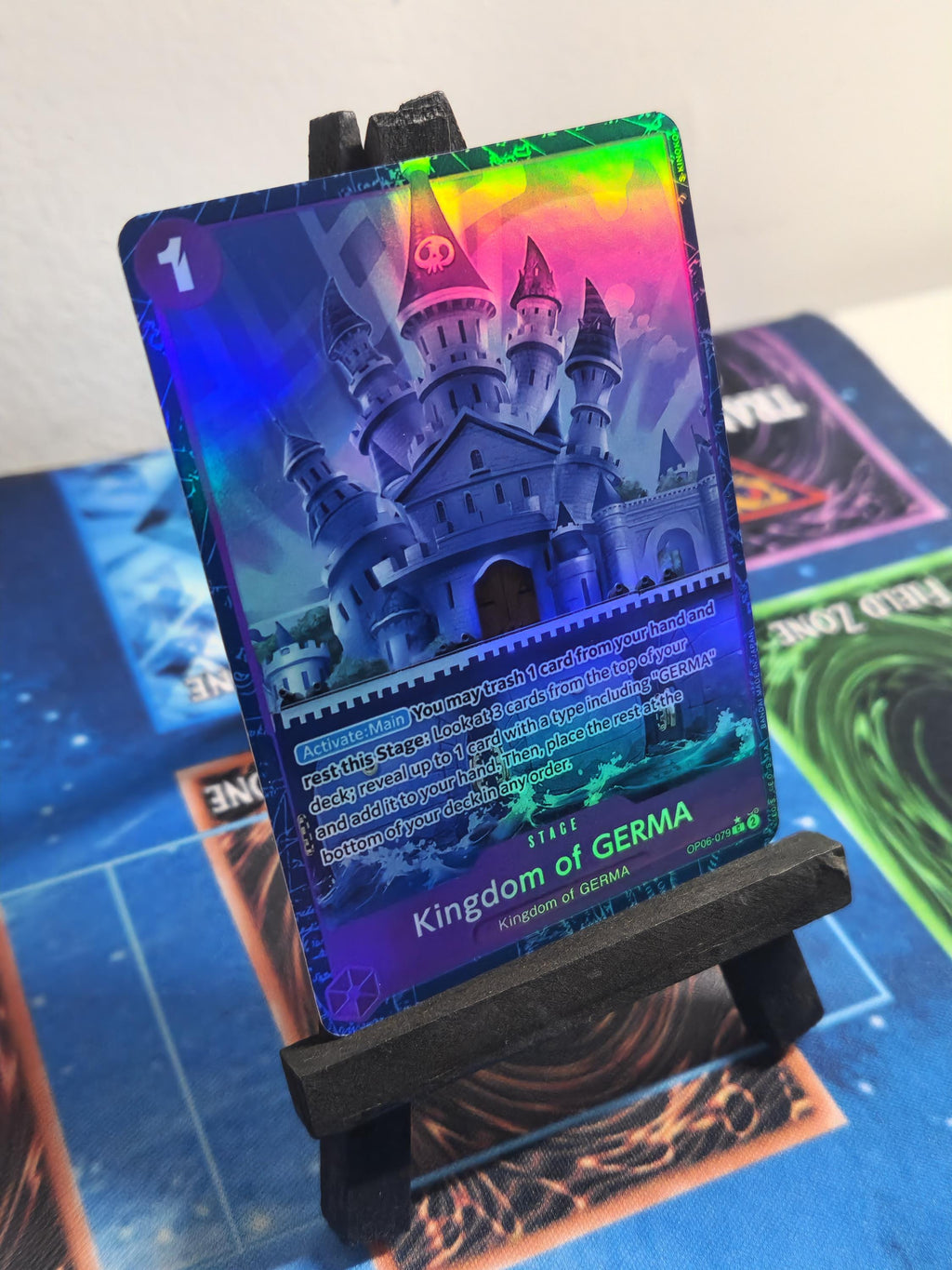 Kingdom of Germa Alt Art PRB01 OP06-079 One Piece Proxy Card