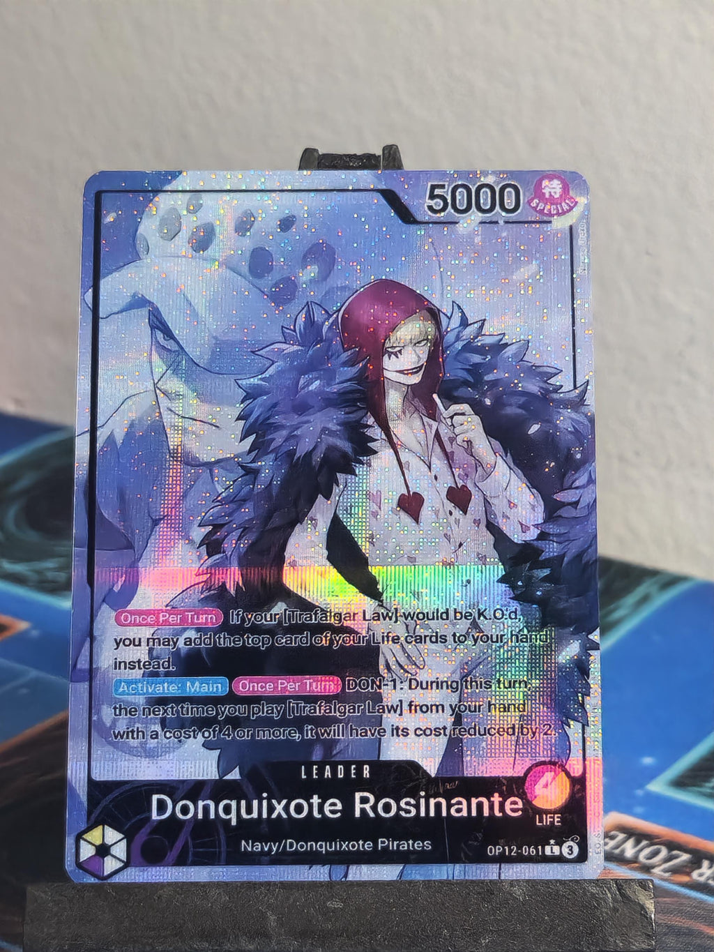 Donquixote Rosinante Leader op12-061 one piece proxy