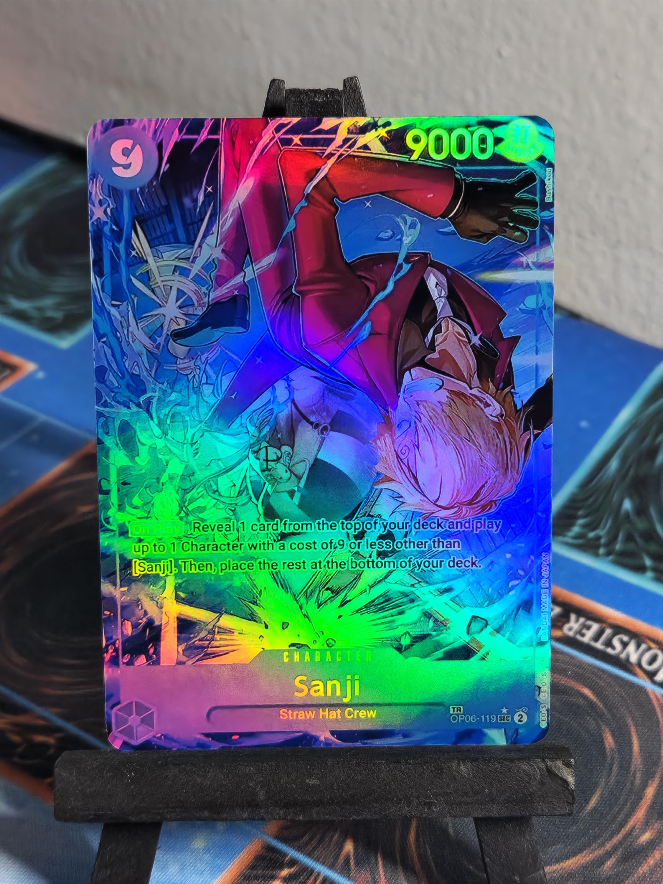 Sanji alt art Treasure Rare OP06-119 One Piece Proxy