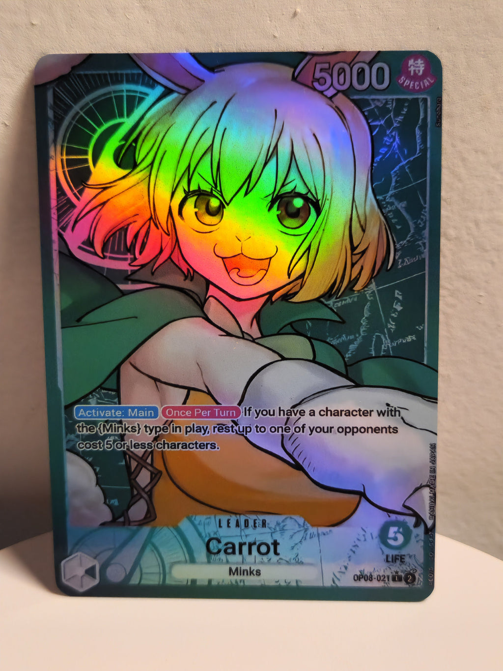 Carrot Leader alt art op08-021 One Piece Proxy