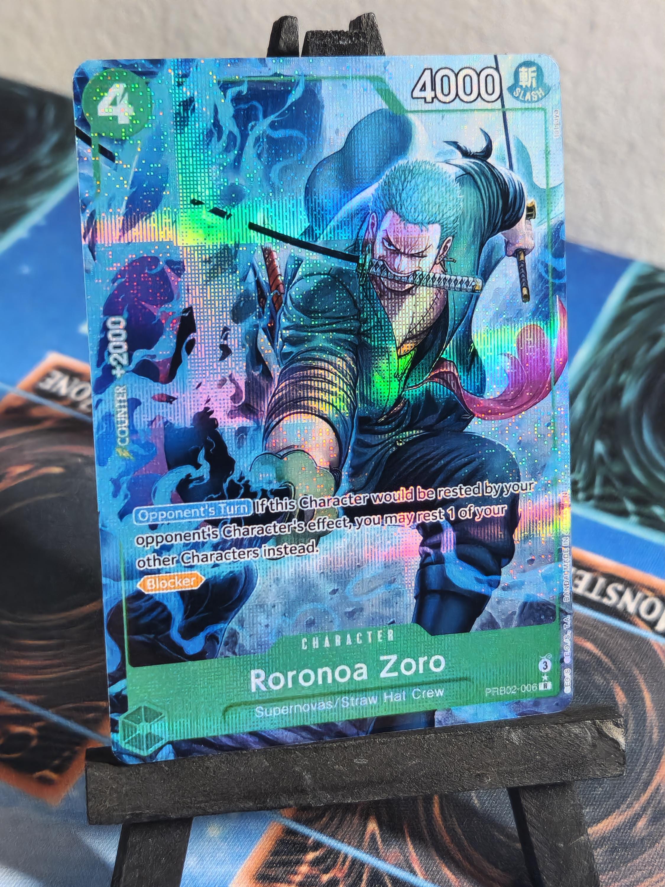 Roronoa Zoro alt art PRB02-006 One Piece proxy