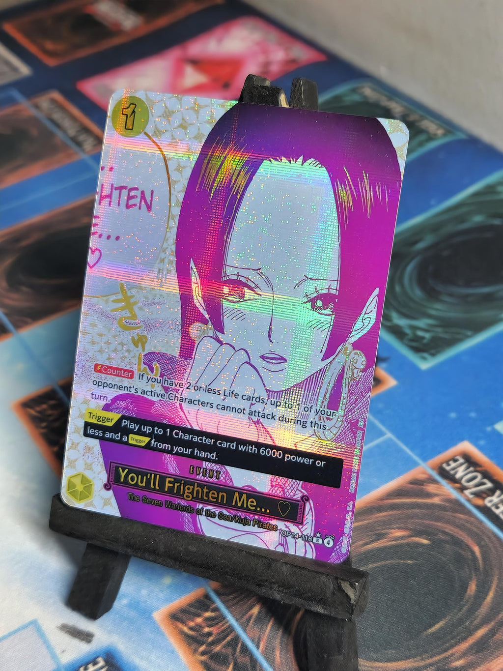 You'll Frighten Me alt art op14-118 One Piece proxy