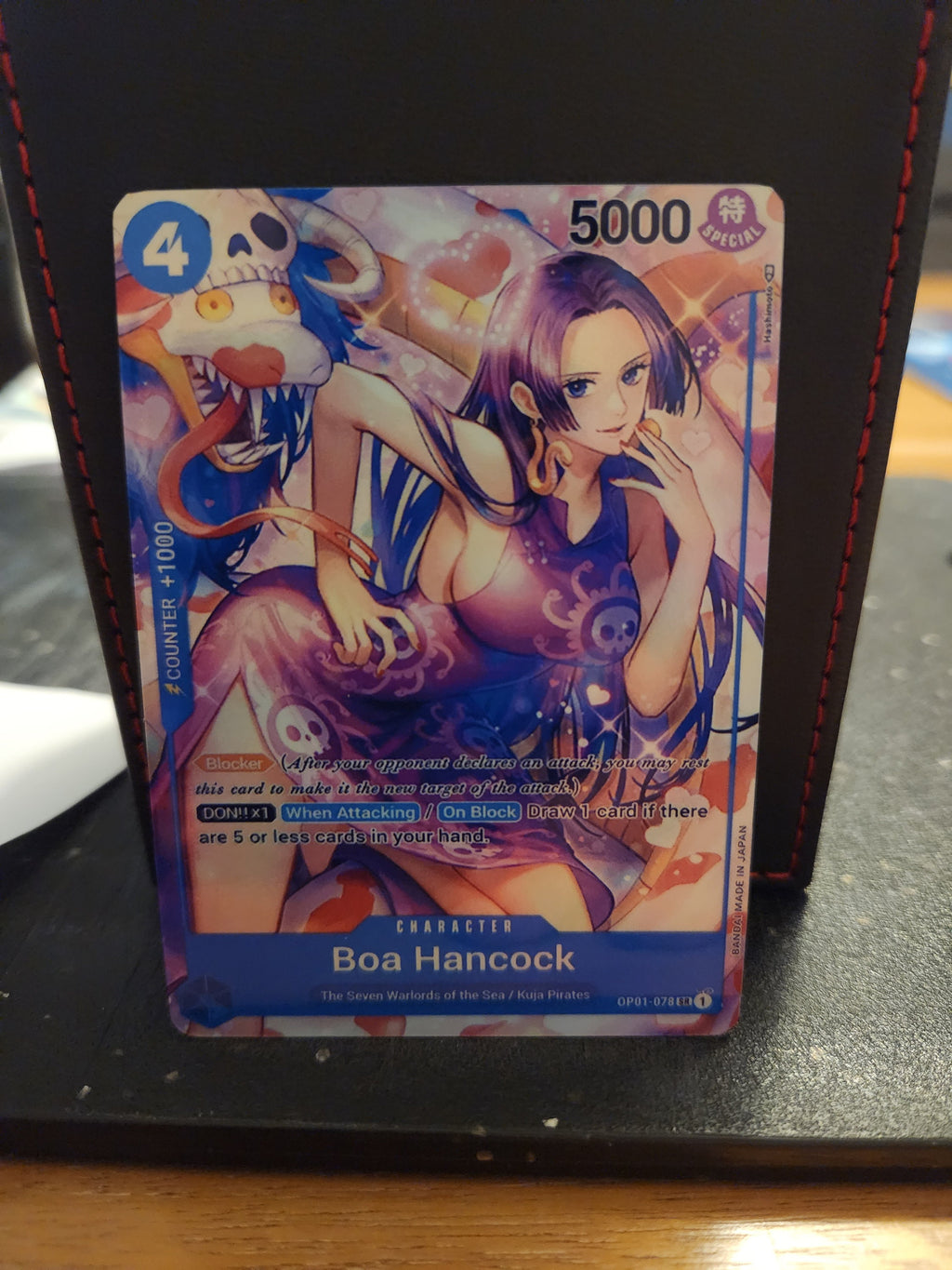 One Piece Boa Hancock alt art op01-078 Proxy Card