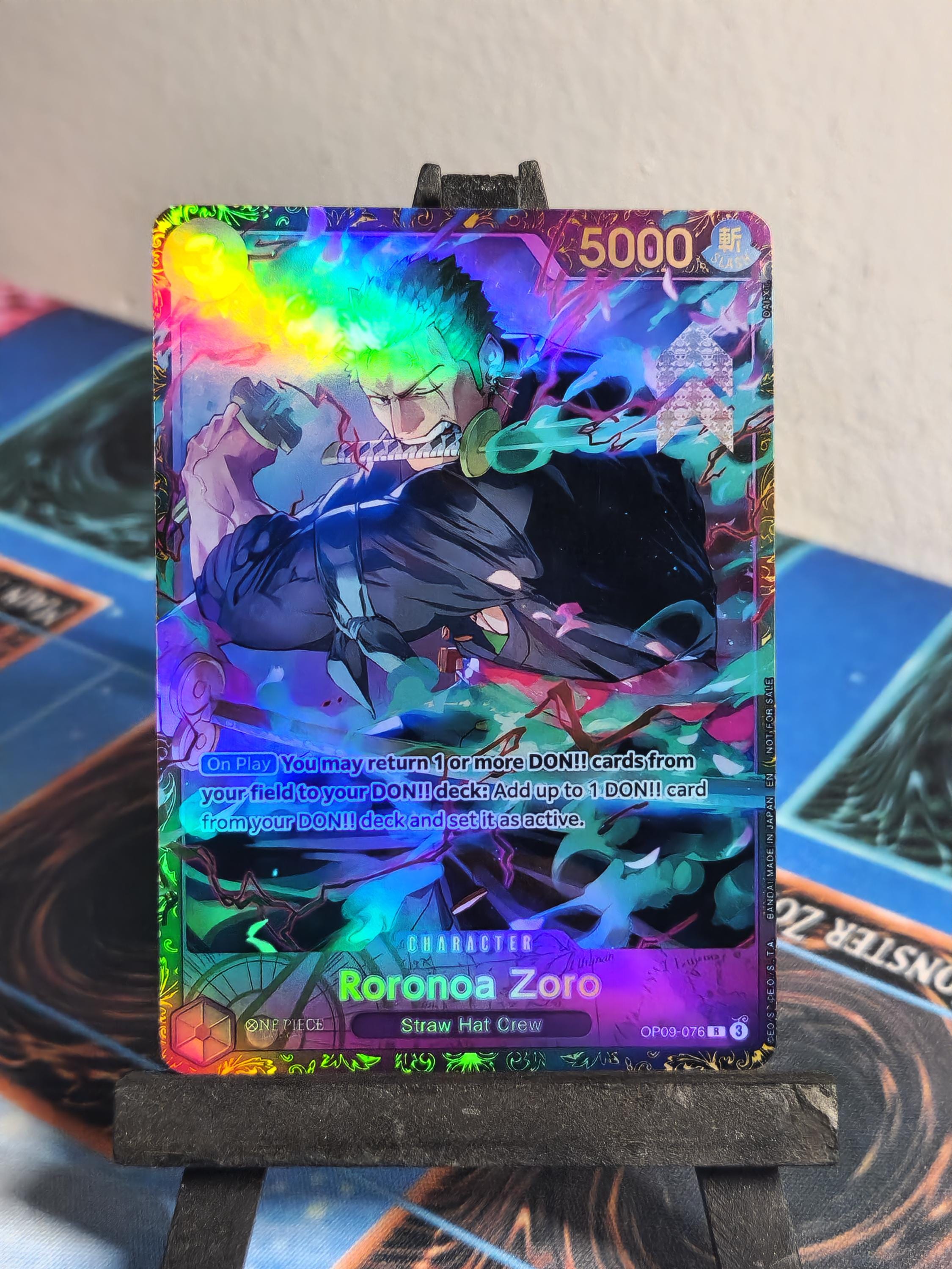 Zoro flagship alt art op09-076 One Piece Proxy