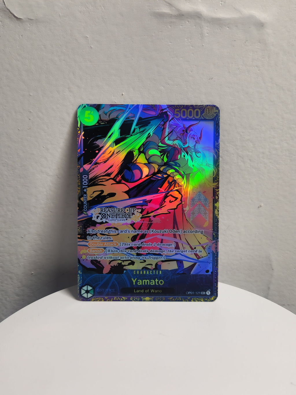 Yamato Treasure Cup alt art op01-121 One Piece Proxy