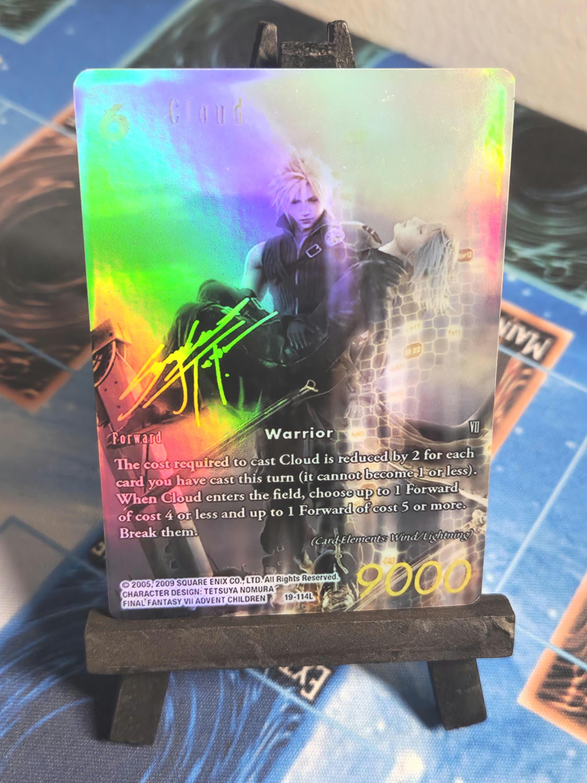 Cloud 19-114L signed Final Fantasy  Proxy