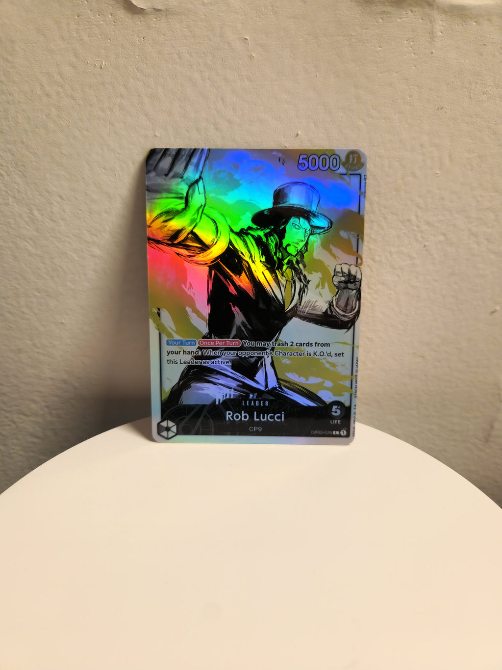 Rob Lucci leader op03-076 One Piece Proxy