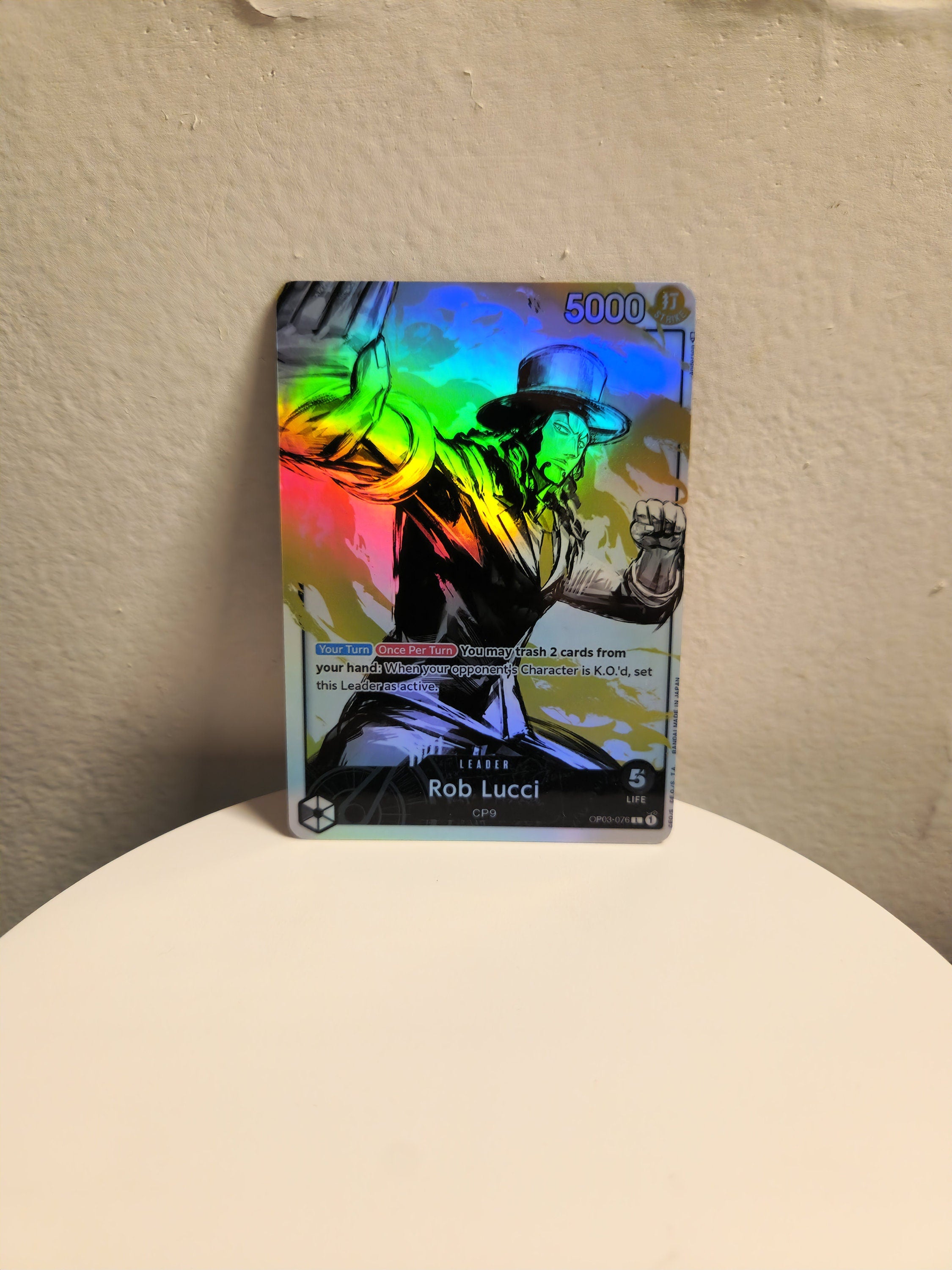 Rob Lucci leader op03-076 One Piece Proxy