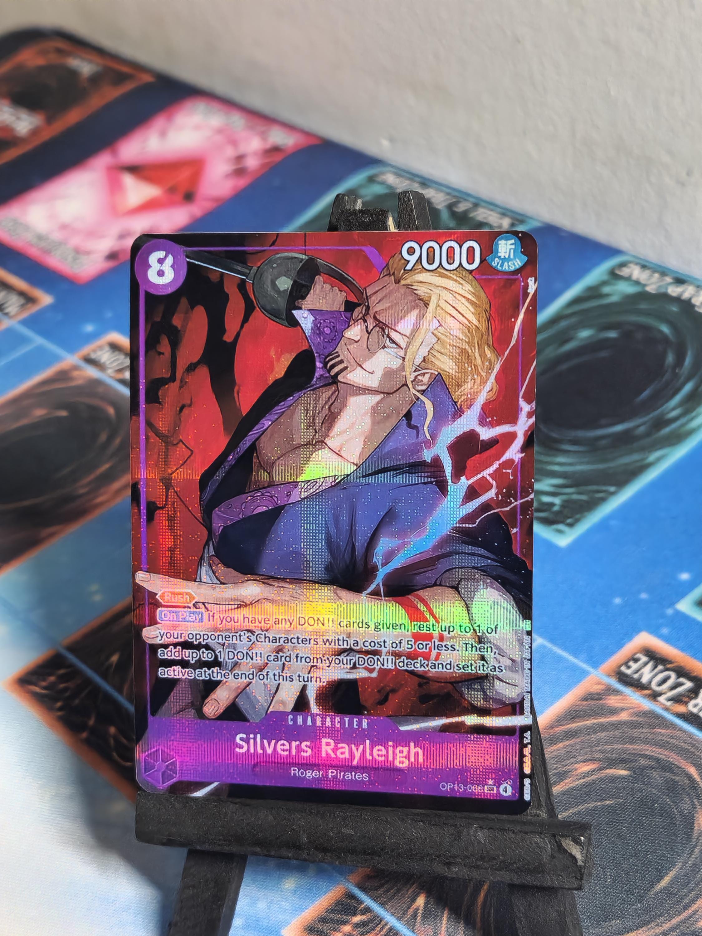 Silvers Rayleigh alt art op13-066 One Piece proxy