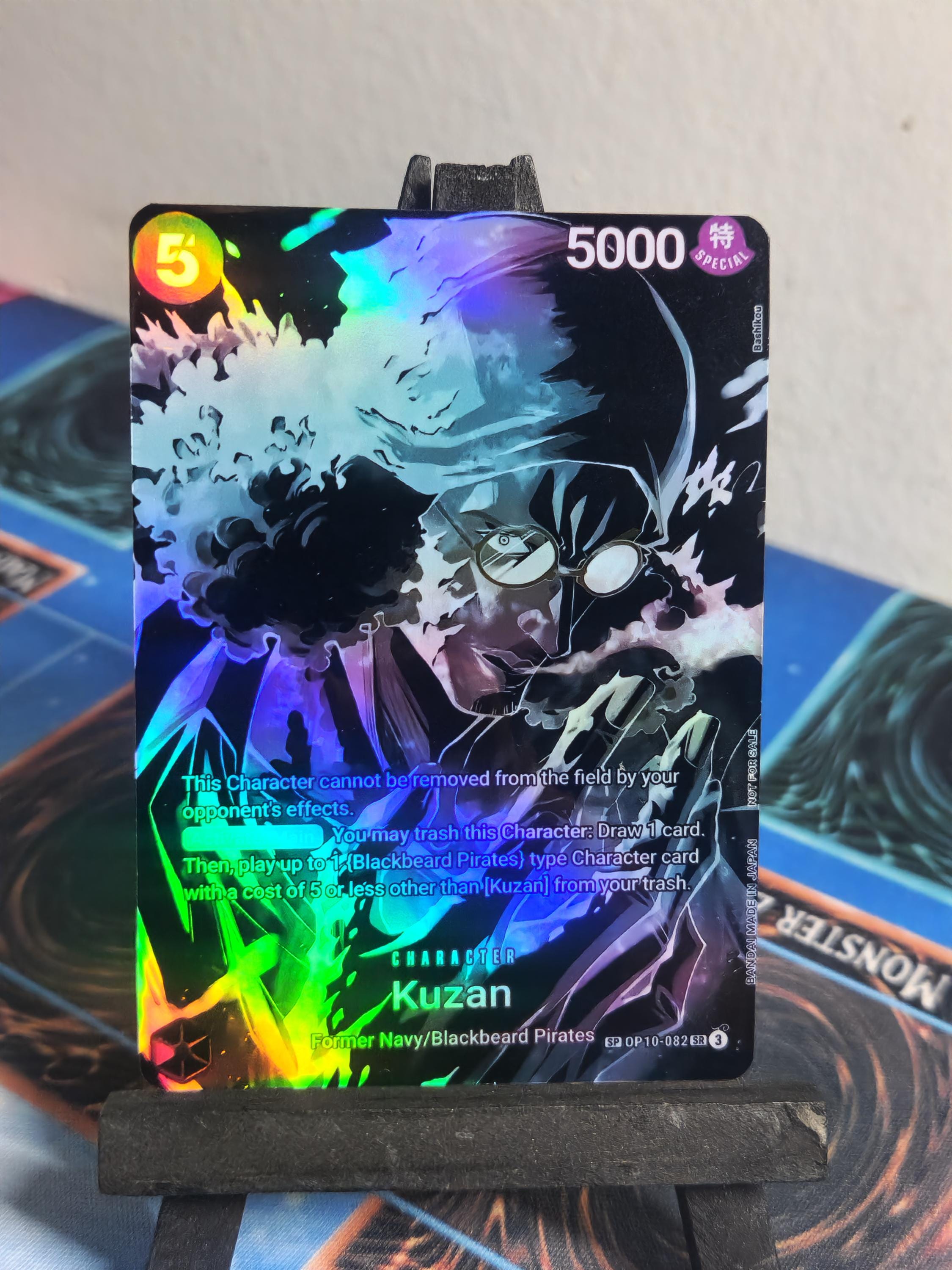 Kuzan SP alt art OP10-082 One Piece Proxy Card