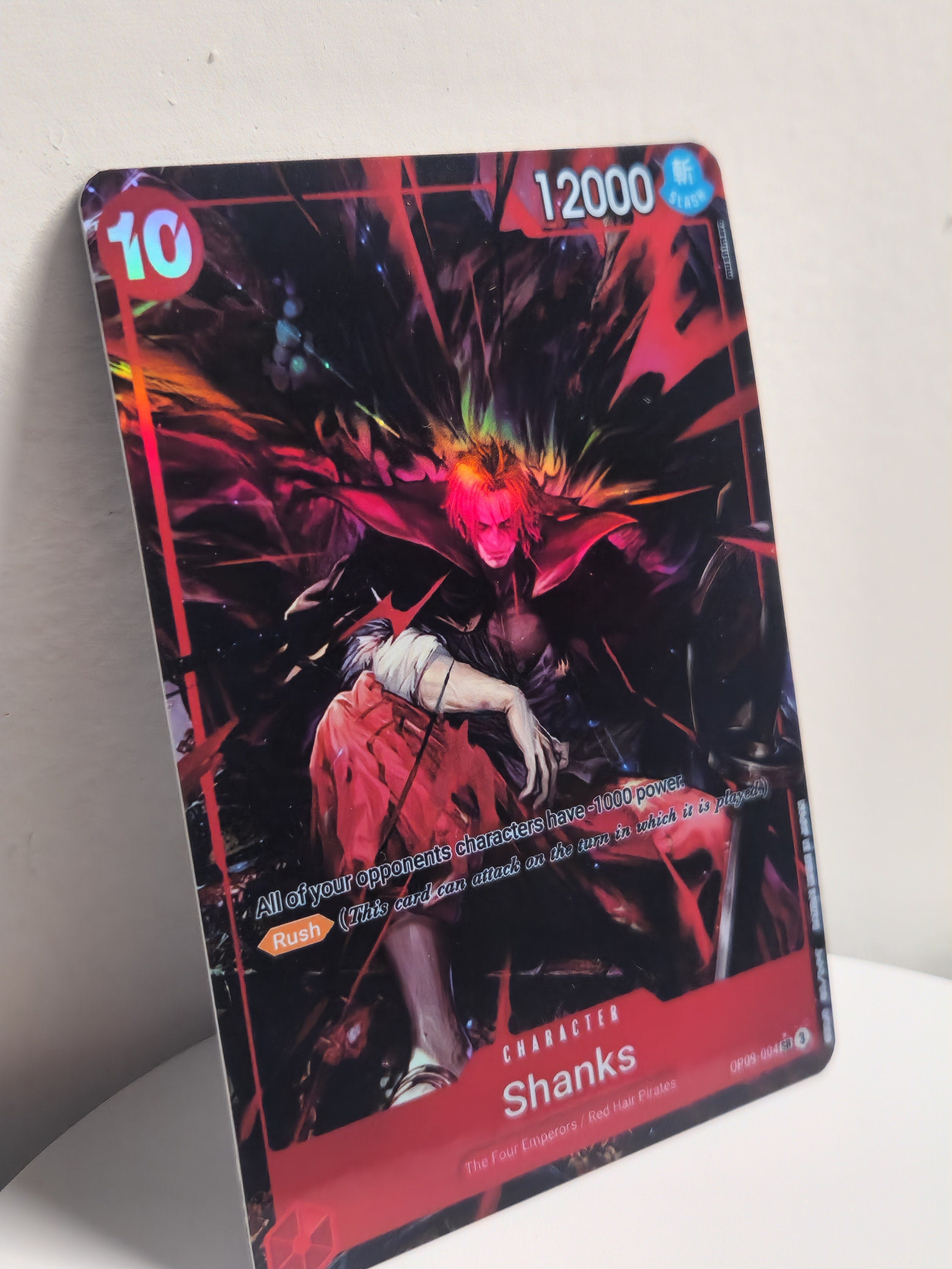 Shanks alt art op09-004 One Piece Proxy