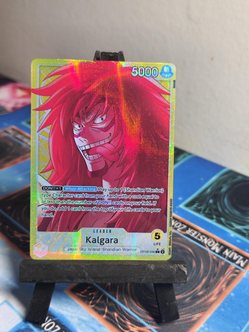 One Piece Kalgara Leader op08-098 proxy