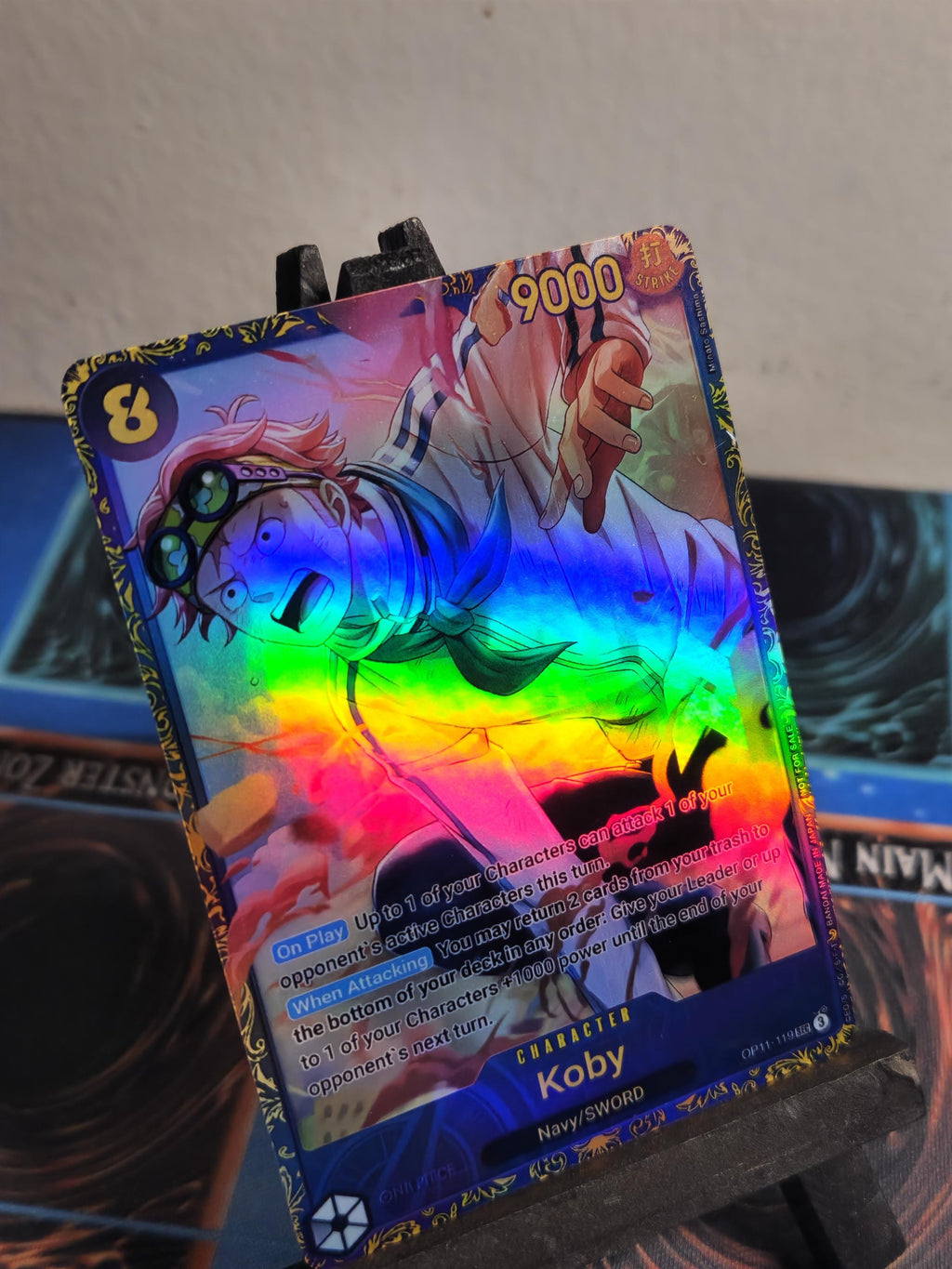 Koby flagship Alt Art OP11-119 One Piece Proxy