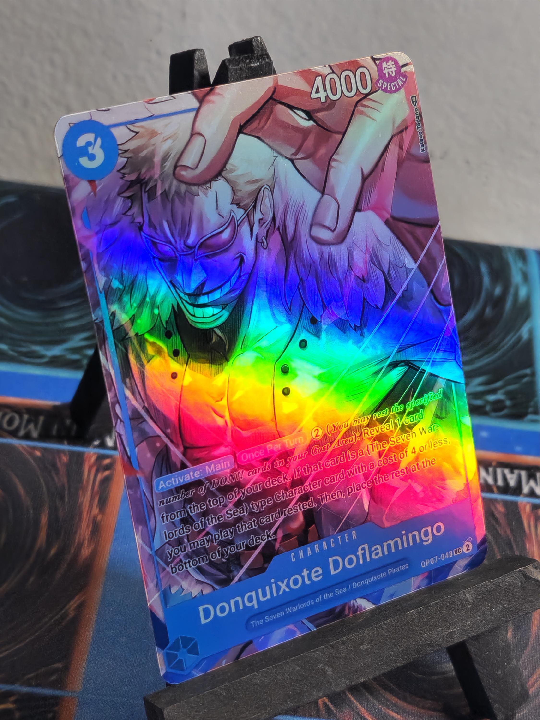 Donquixote Doflamingo 2nd Anniversary alt art op07-048 One Piece proxy