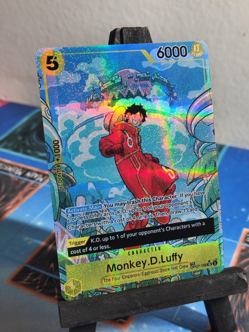Monkey D Luffy Treasure Rare alt art op07-109 One Piece proxy