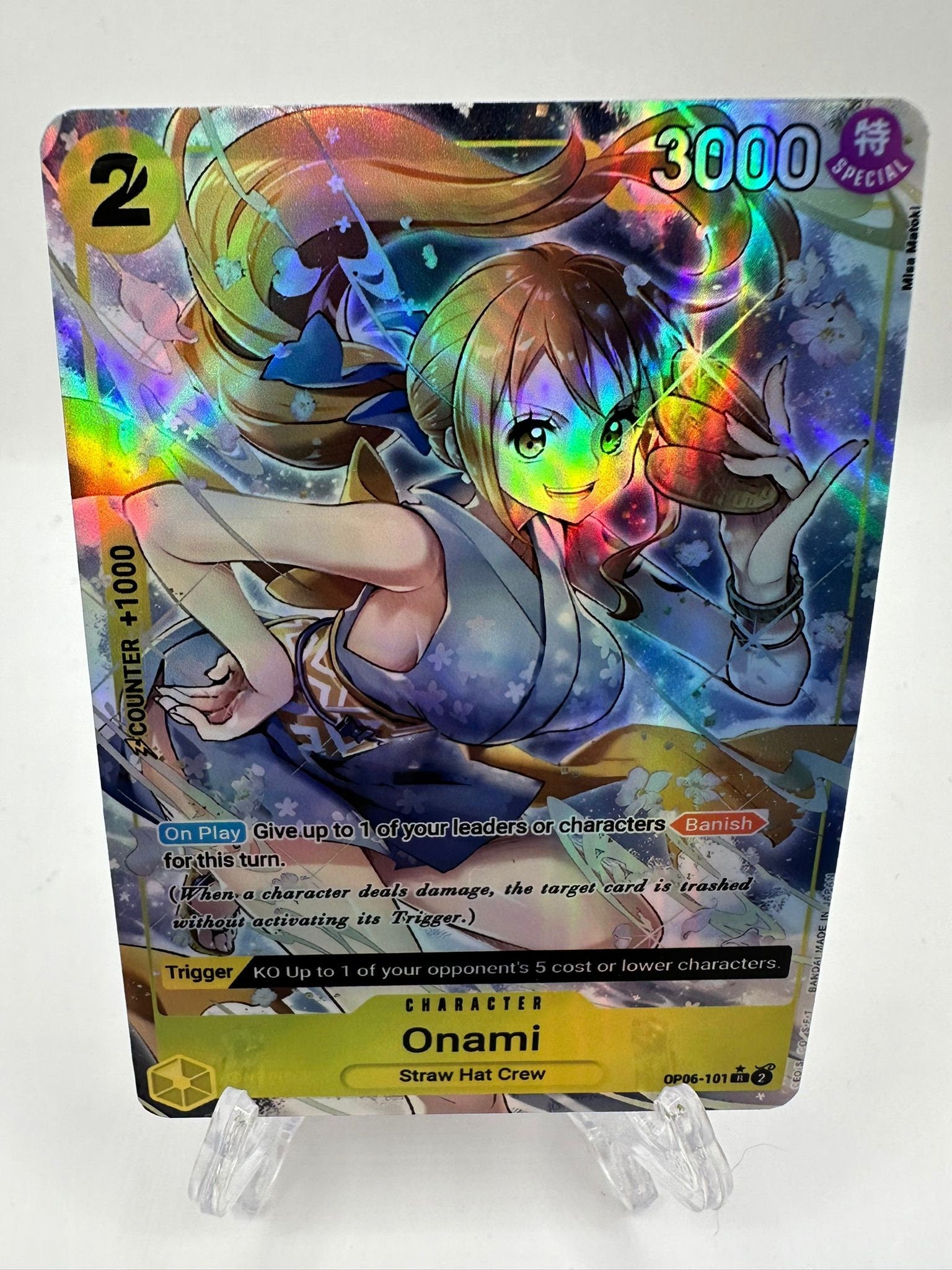 O-Nami alt art op06-101 One Piece Proxy