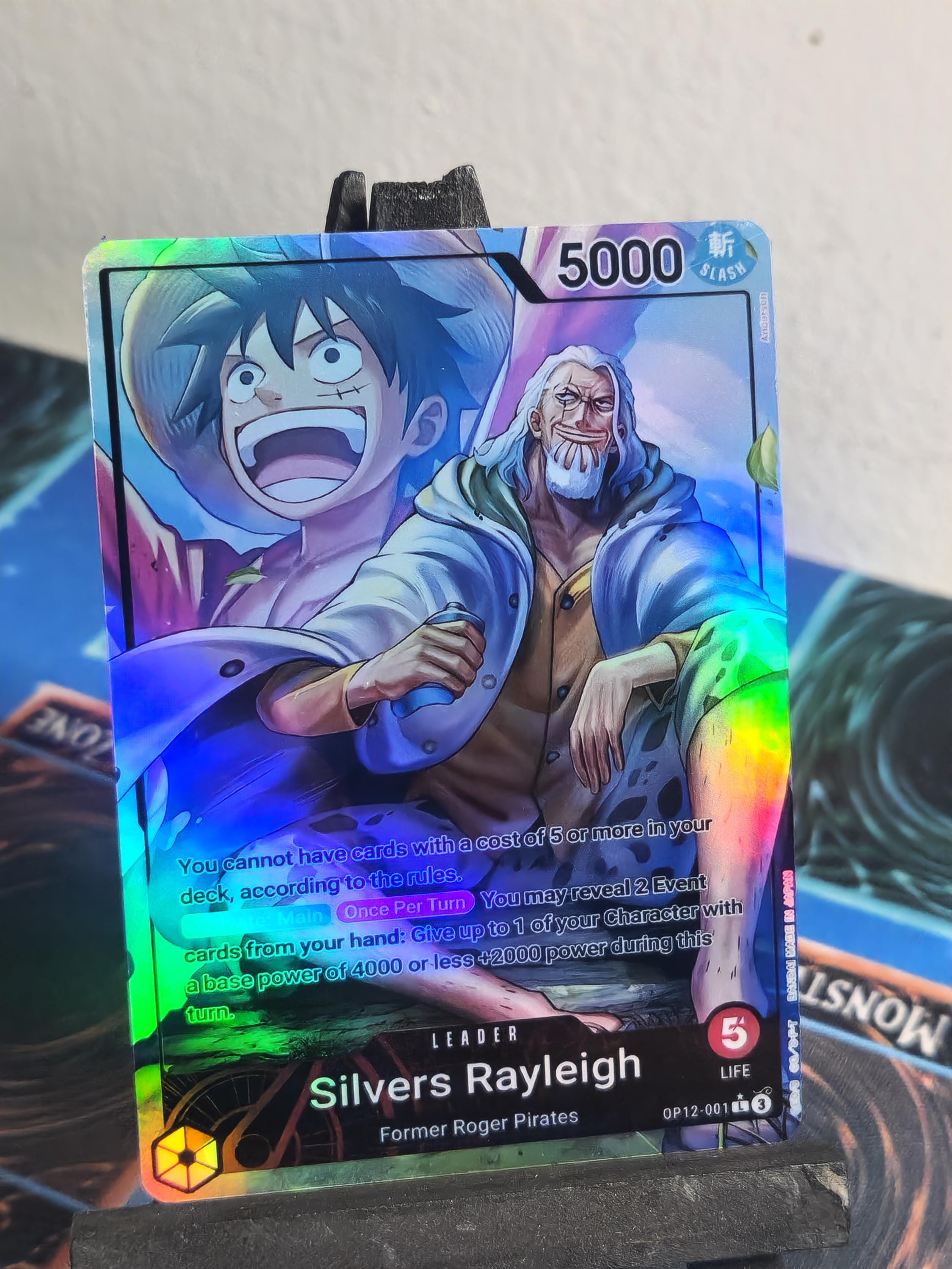 Silvers Rayleigh Leader alt art op12-001 One Piece proxy