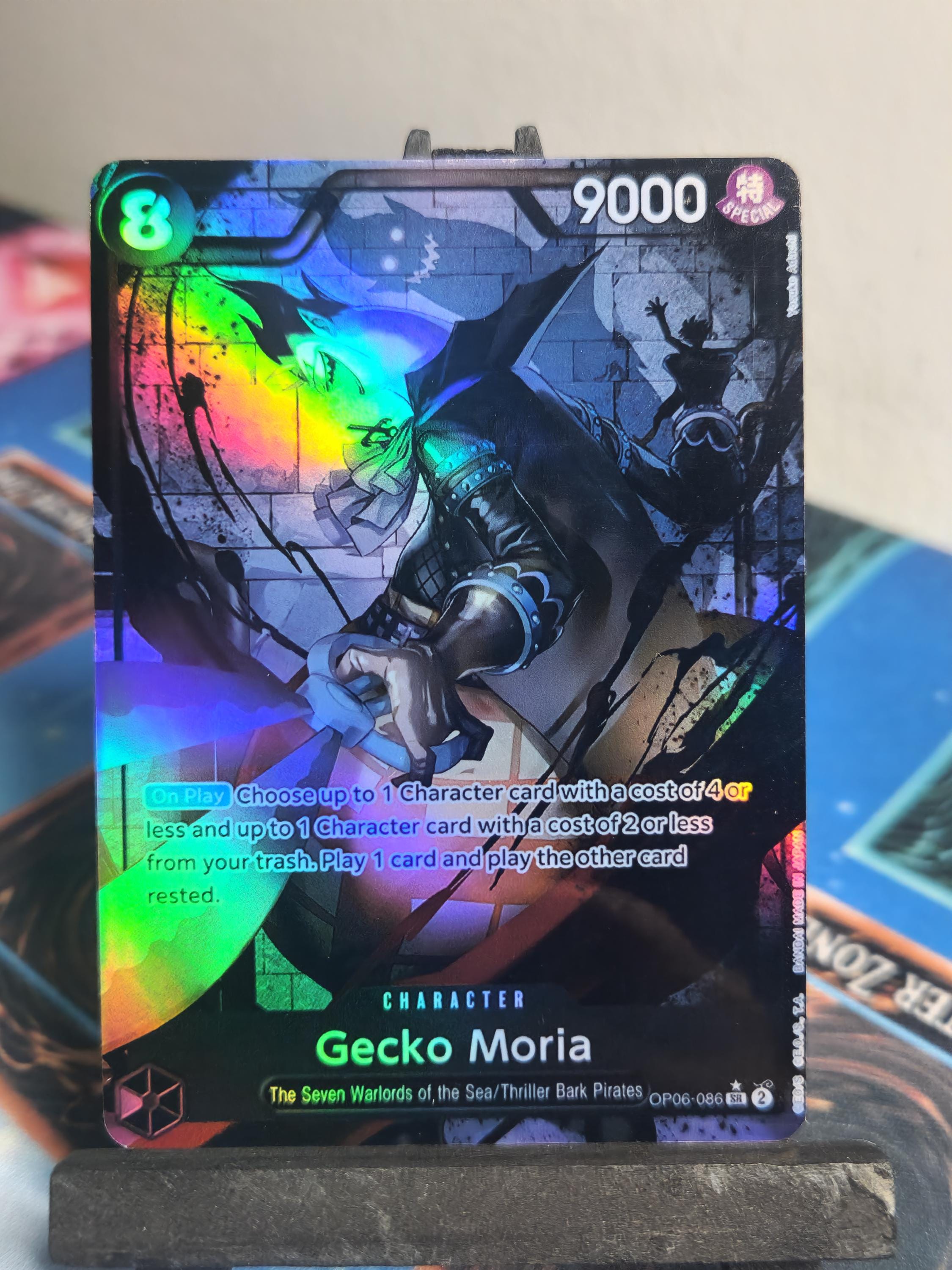 Gecko Moria alt art op06-086 One Piece Proxy