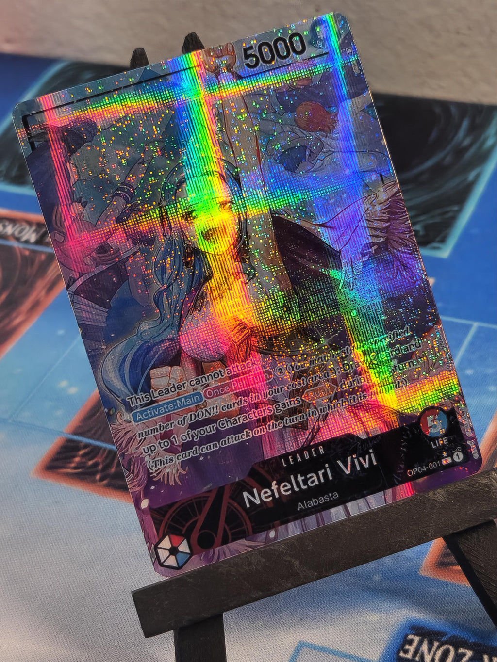 Nefeltari Vivi  Leader alt art op04-001 One Piece Proxy