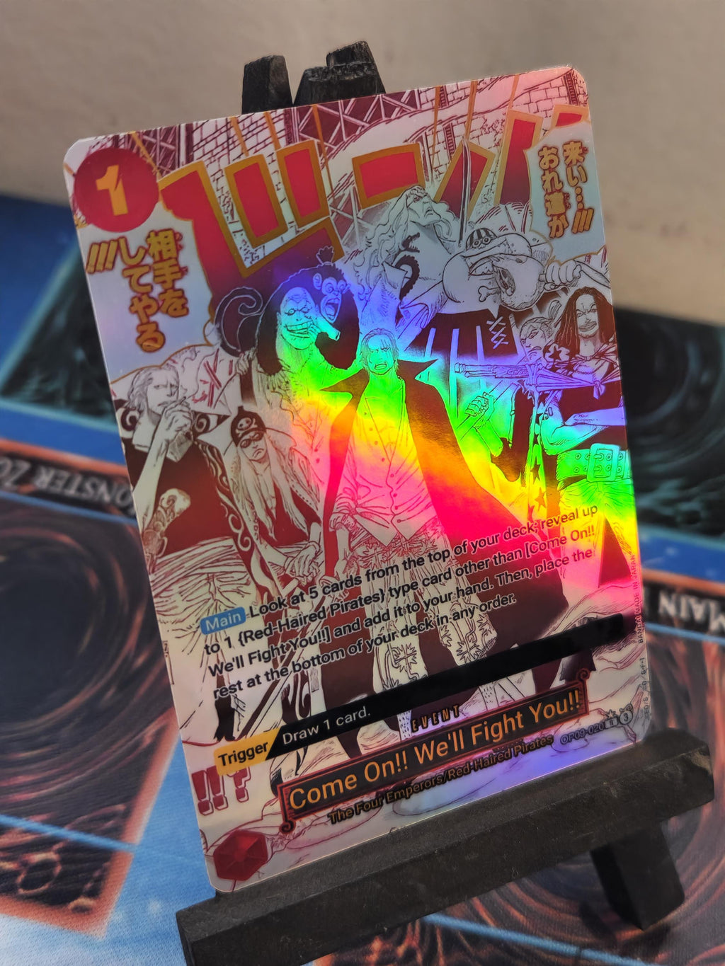 Come On!! We'll Fight You!! manga alt art op09-020 prb02 One Piece proxy