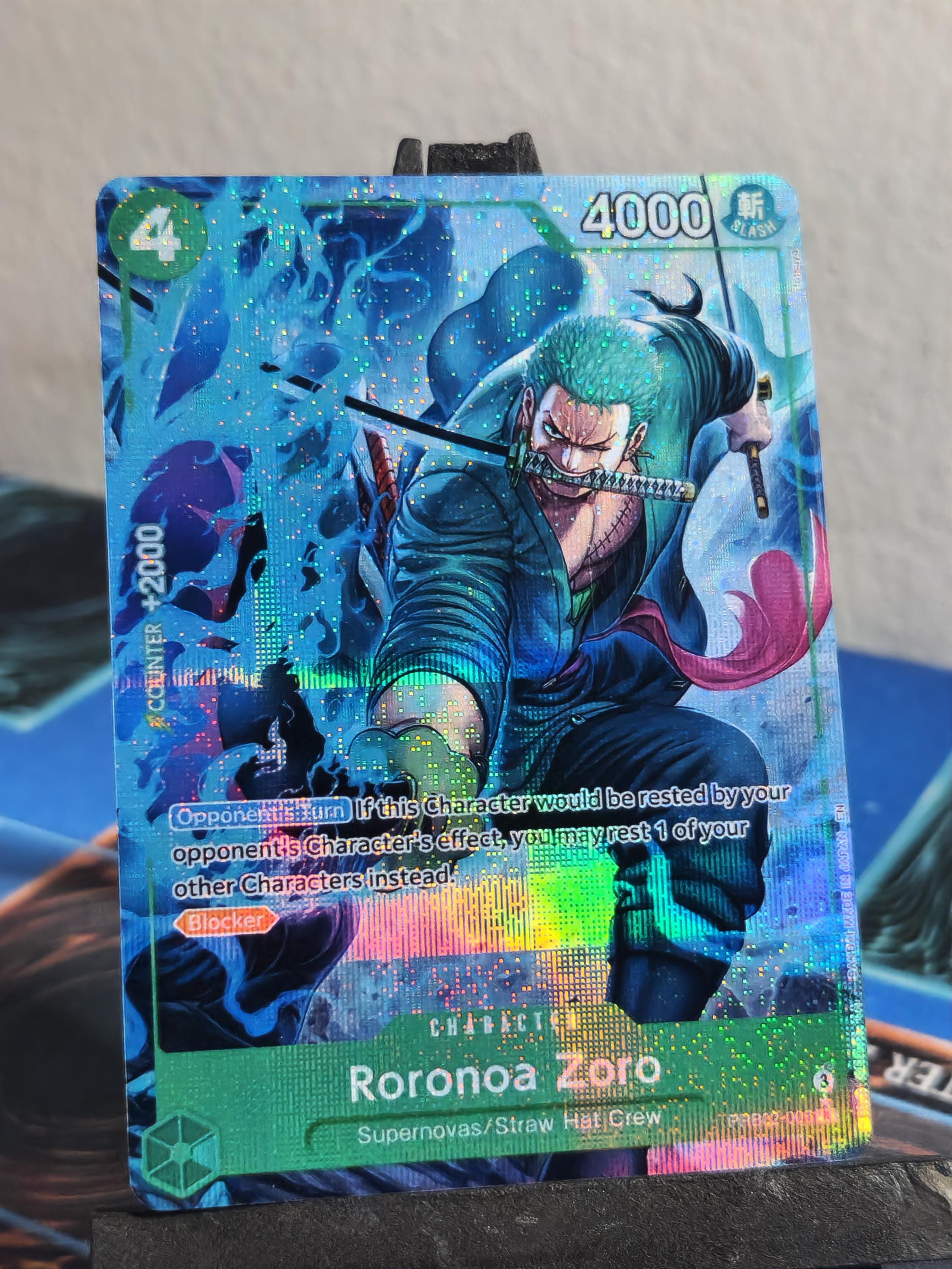 Roronoa Zoro alt art PRB02-006 One Piece proxy