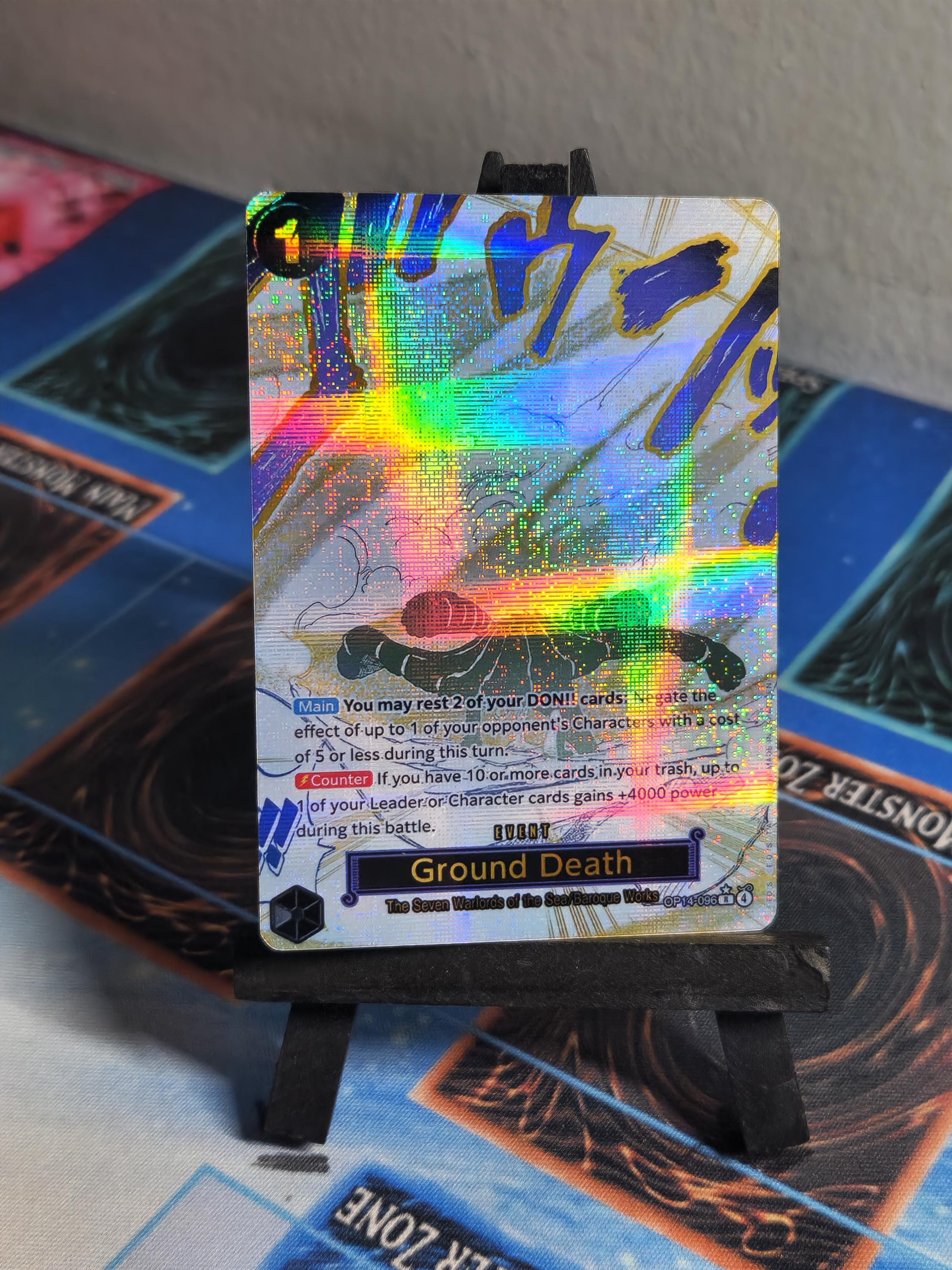 Ground Death alt art op14-096 One Piece proxy