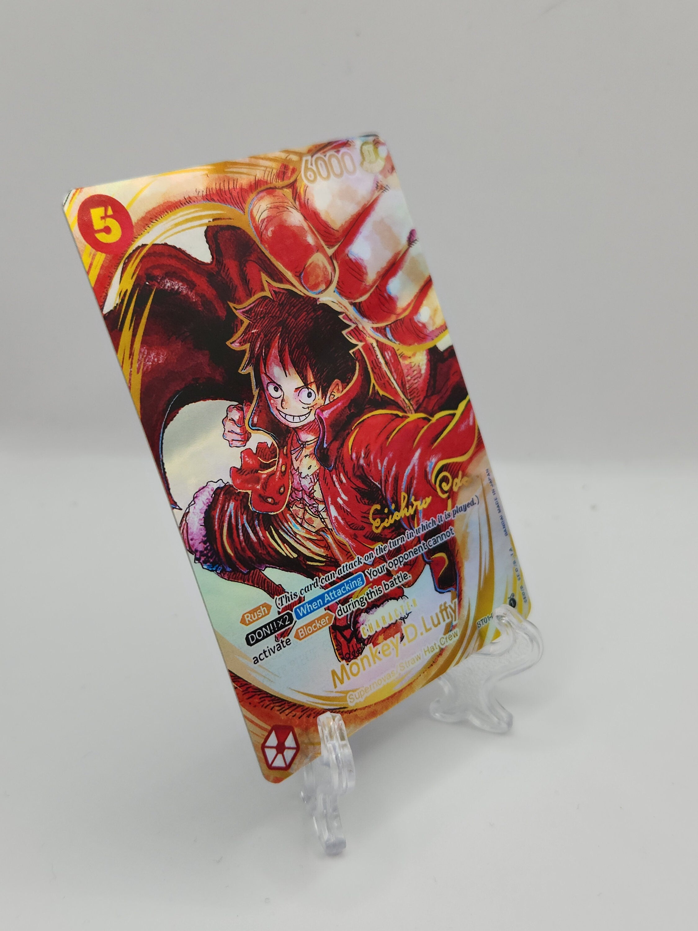 One Piece Monkey d luffy oda alt art st01-012 proxy
