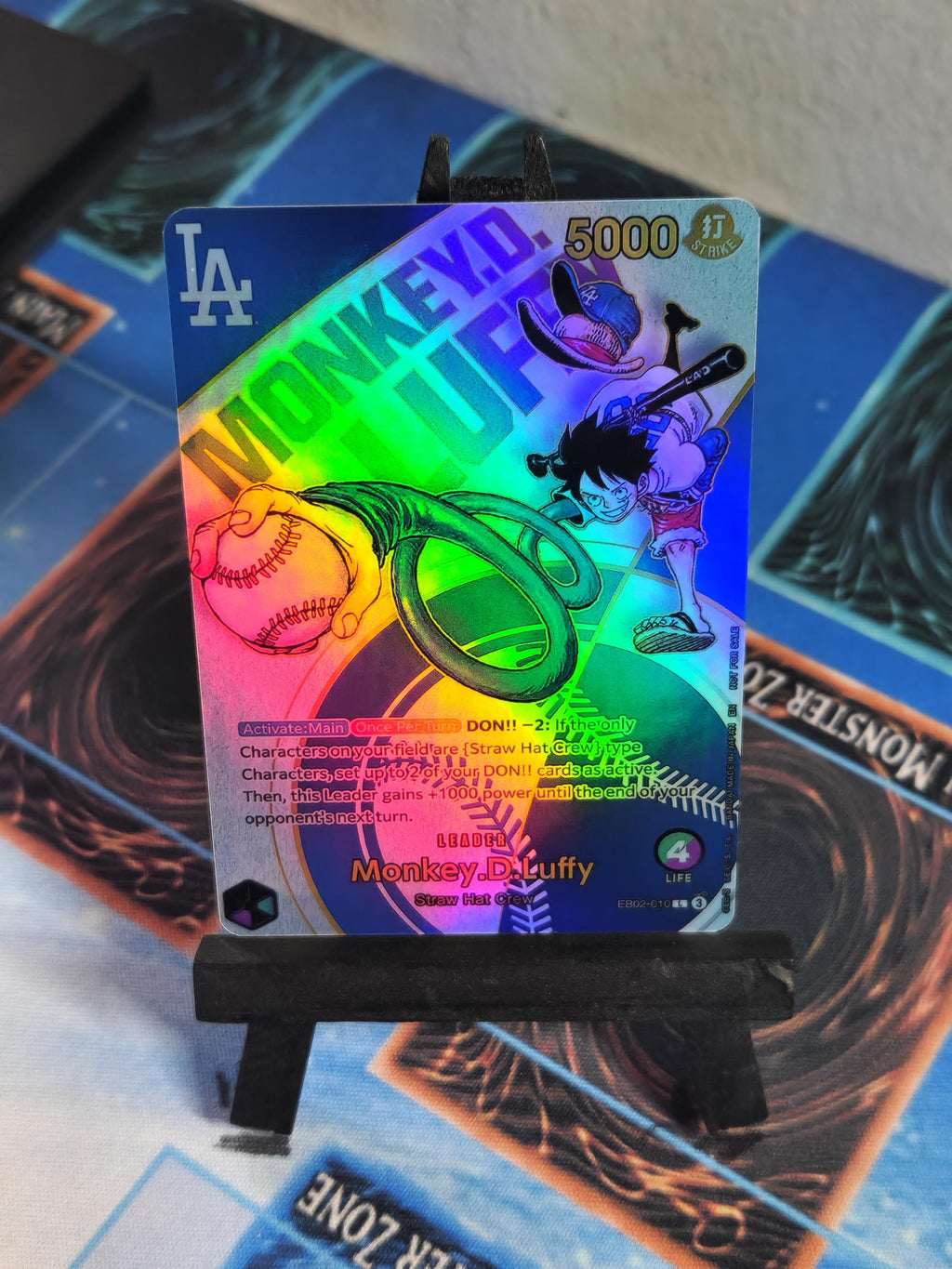 Monkey D Luffy Leader Dodgers EB02-010 One Piece Proxy
