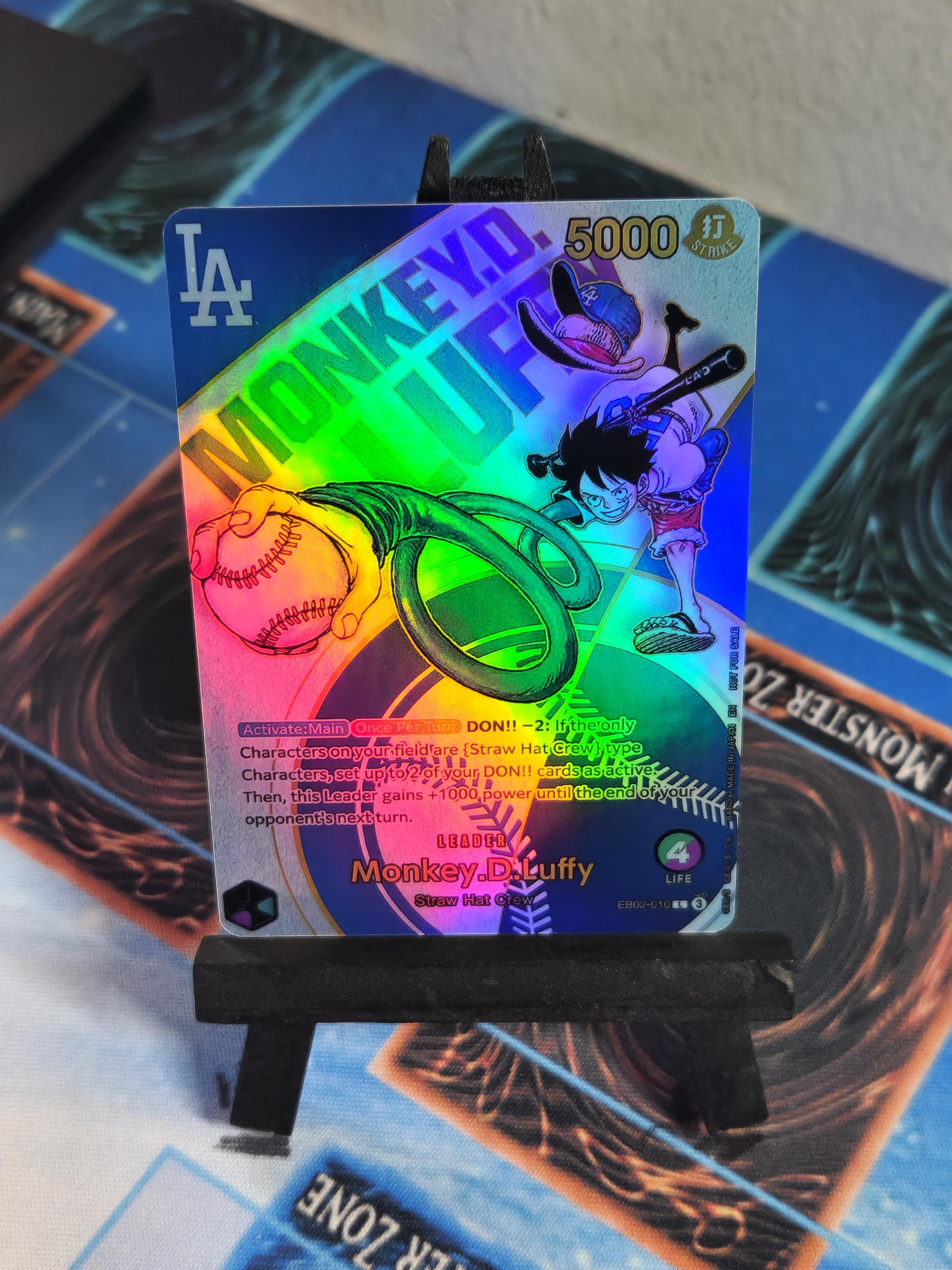 Monkey D Luffy Leader Dodgers EB02-010 One Piece Proxy