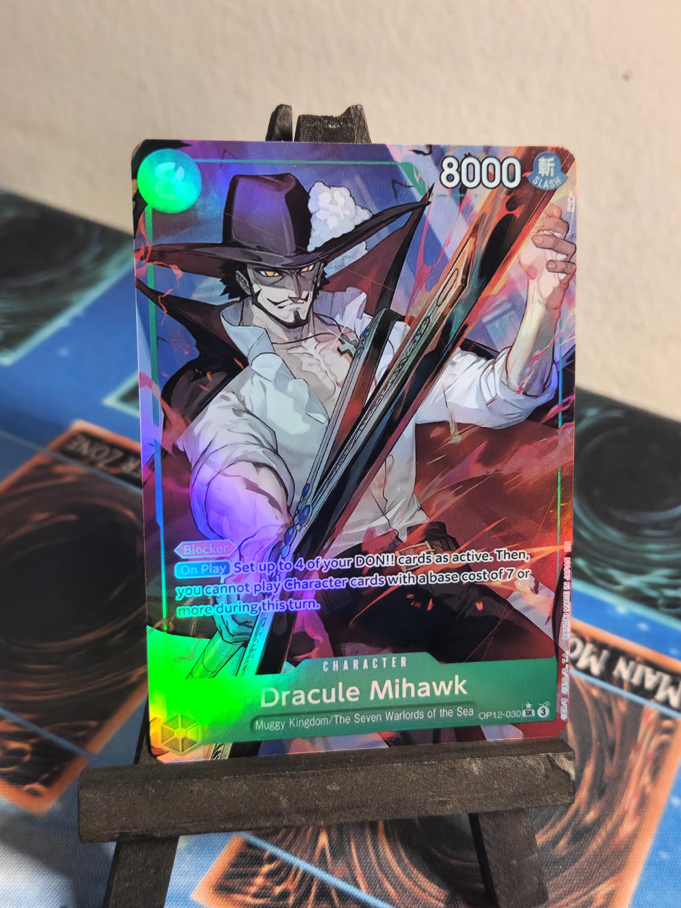 Dracule Mihawk alt art op12-030 One Piece Proxy
