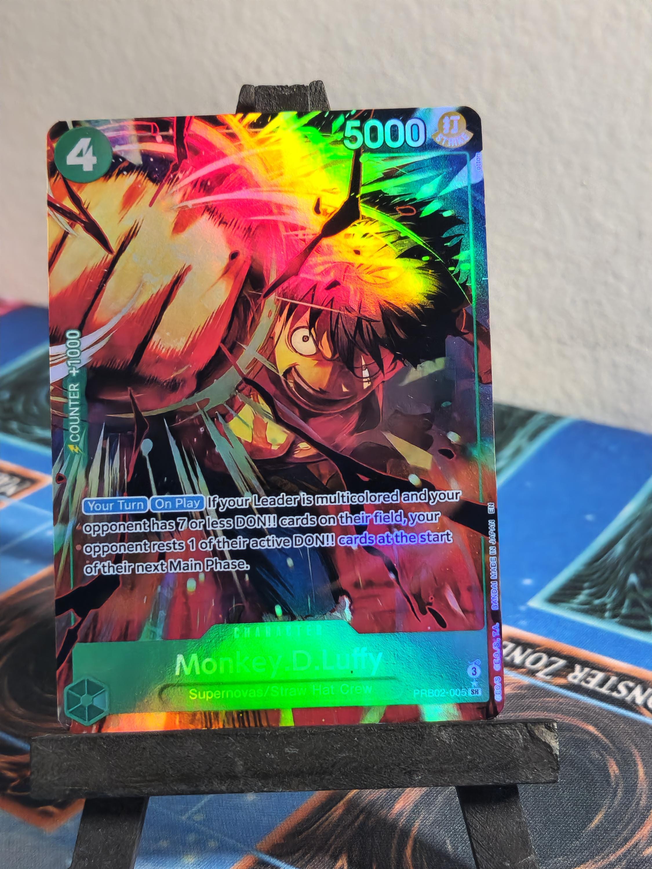 Monkey D Luffy alt art PRB02-005 One Piece proxy