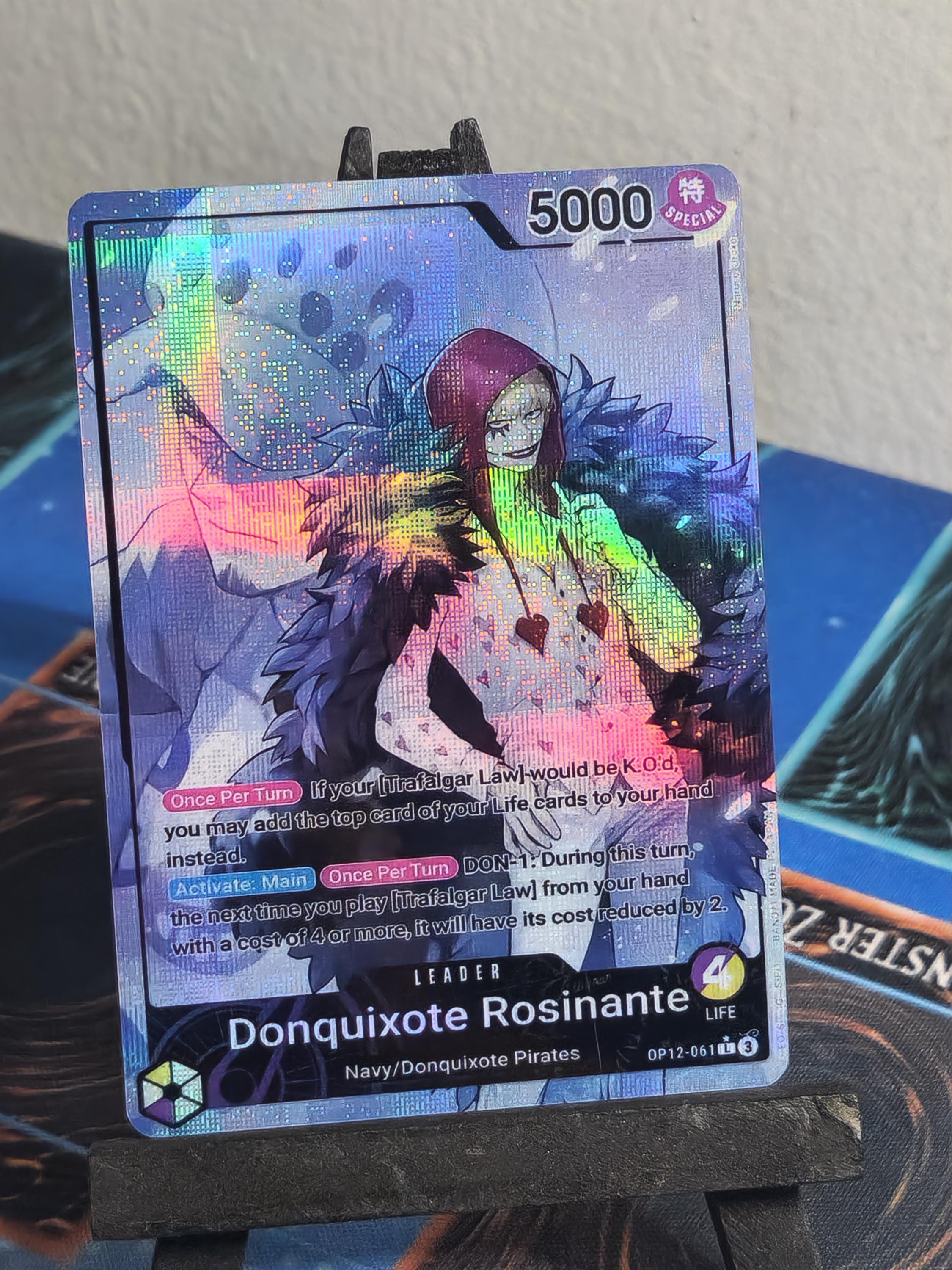 Donquixote Rosinante Leader op12-061 one piece proxy