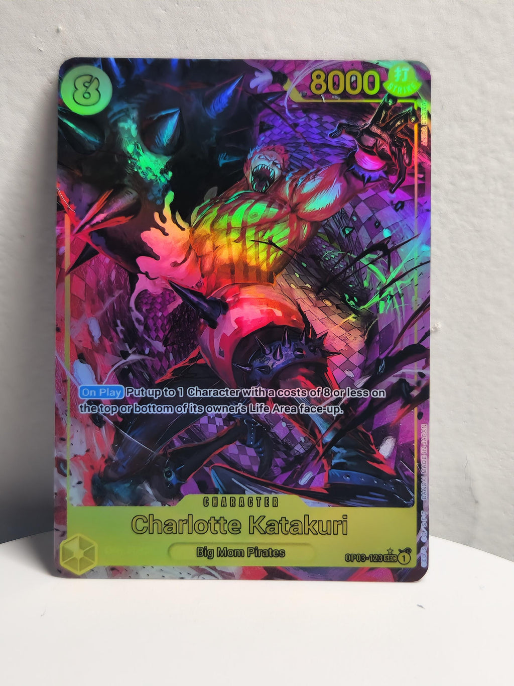 Charlotte Katakuri PRB01 alt art op03-123 One Piece Proxy
