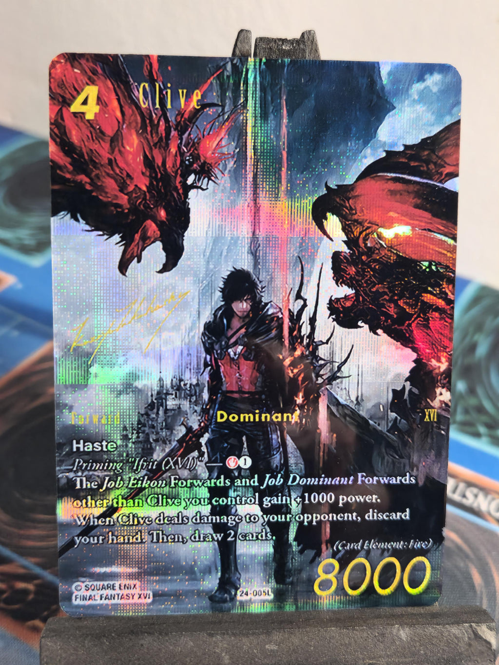 Clive alt art 24-005L Final Fantasy proxy