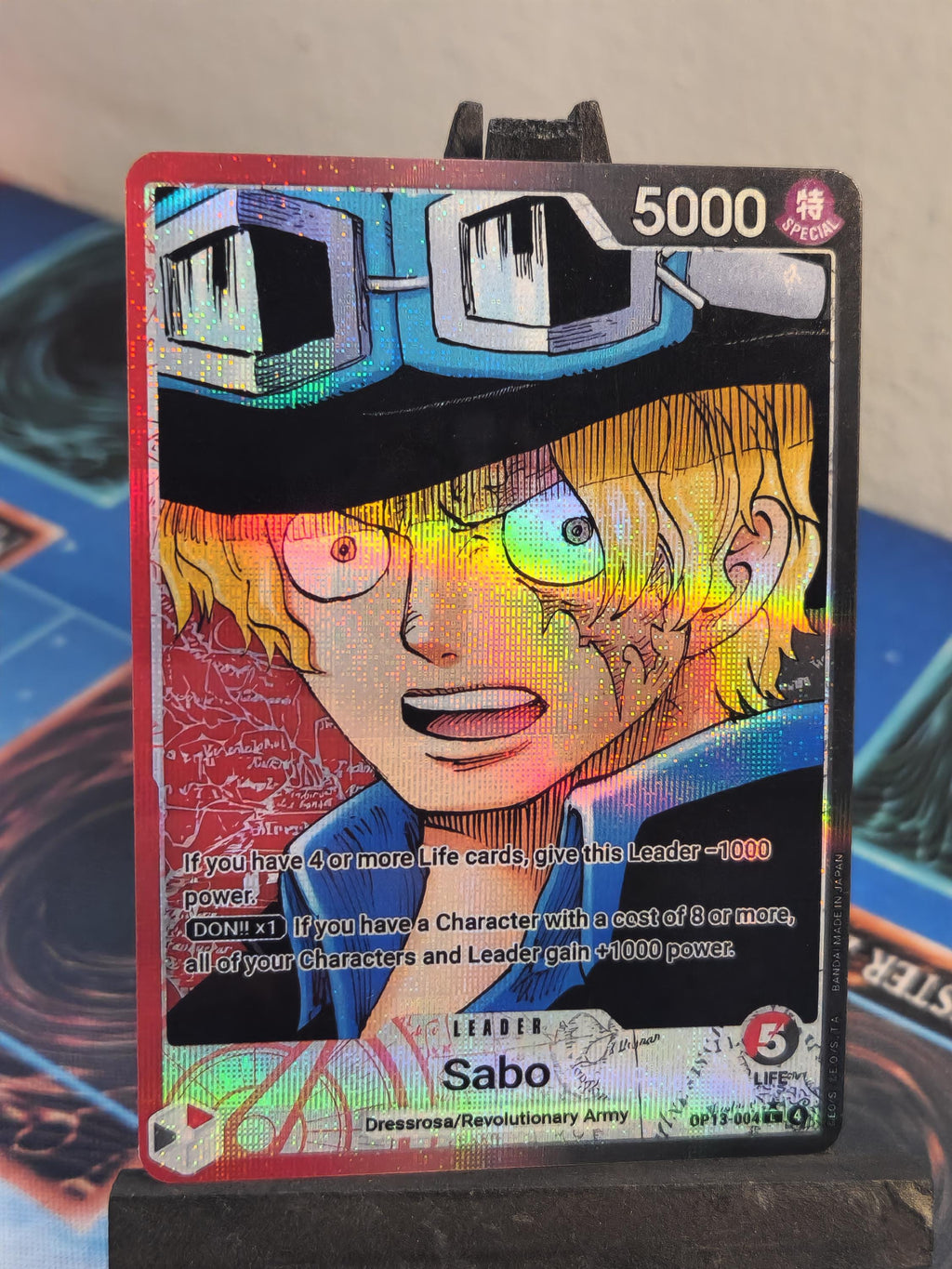 Sabo Leader alt art op13-004 One Piece proxy