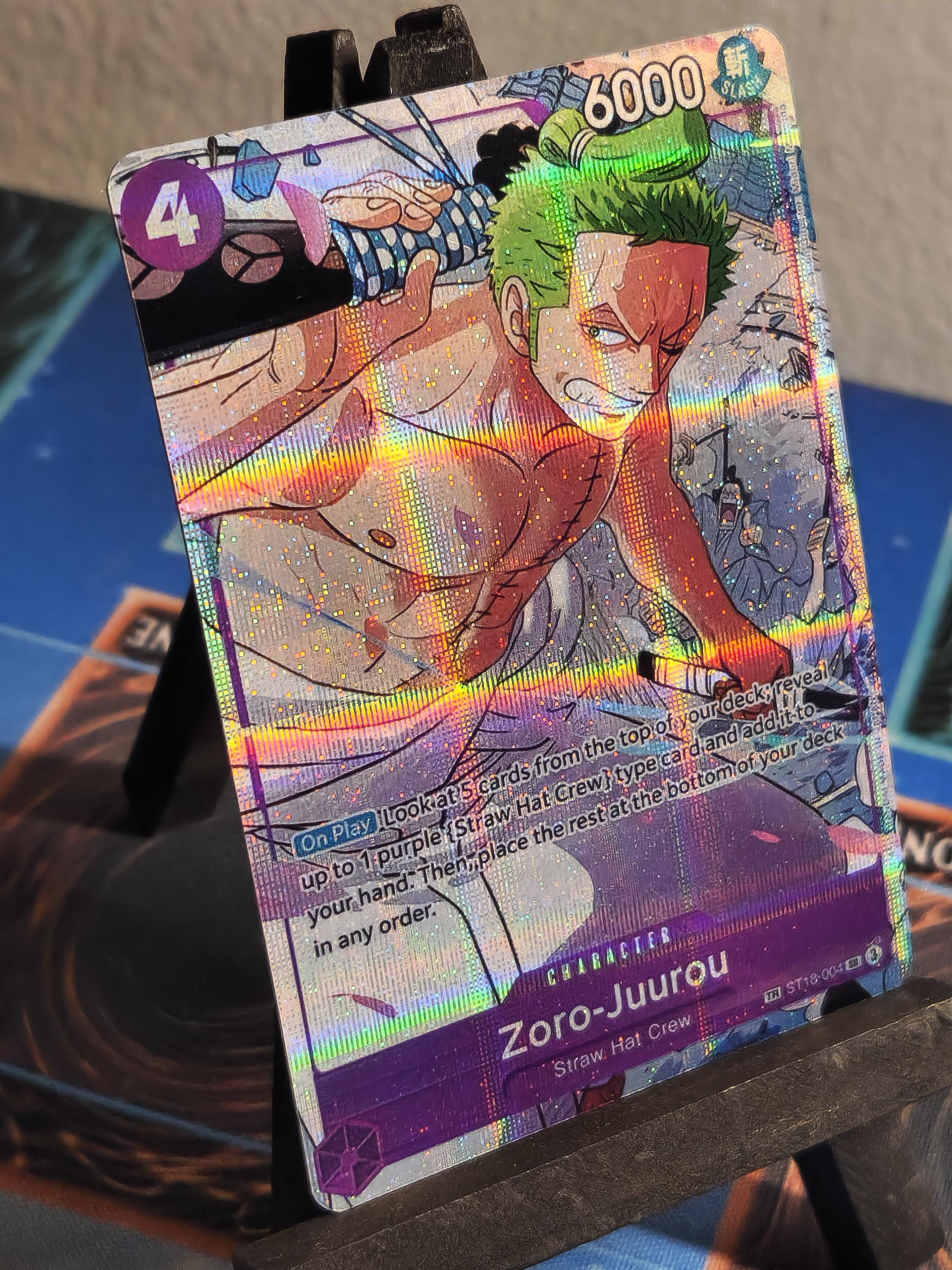 Zoro-Juurou Treasure Rare ST18-004 One Piece Proxy