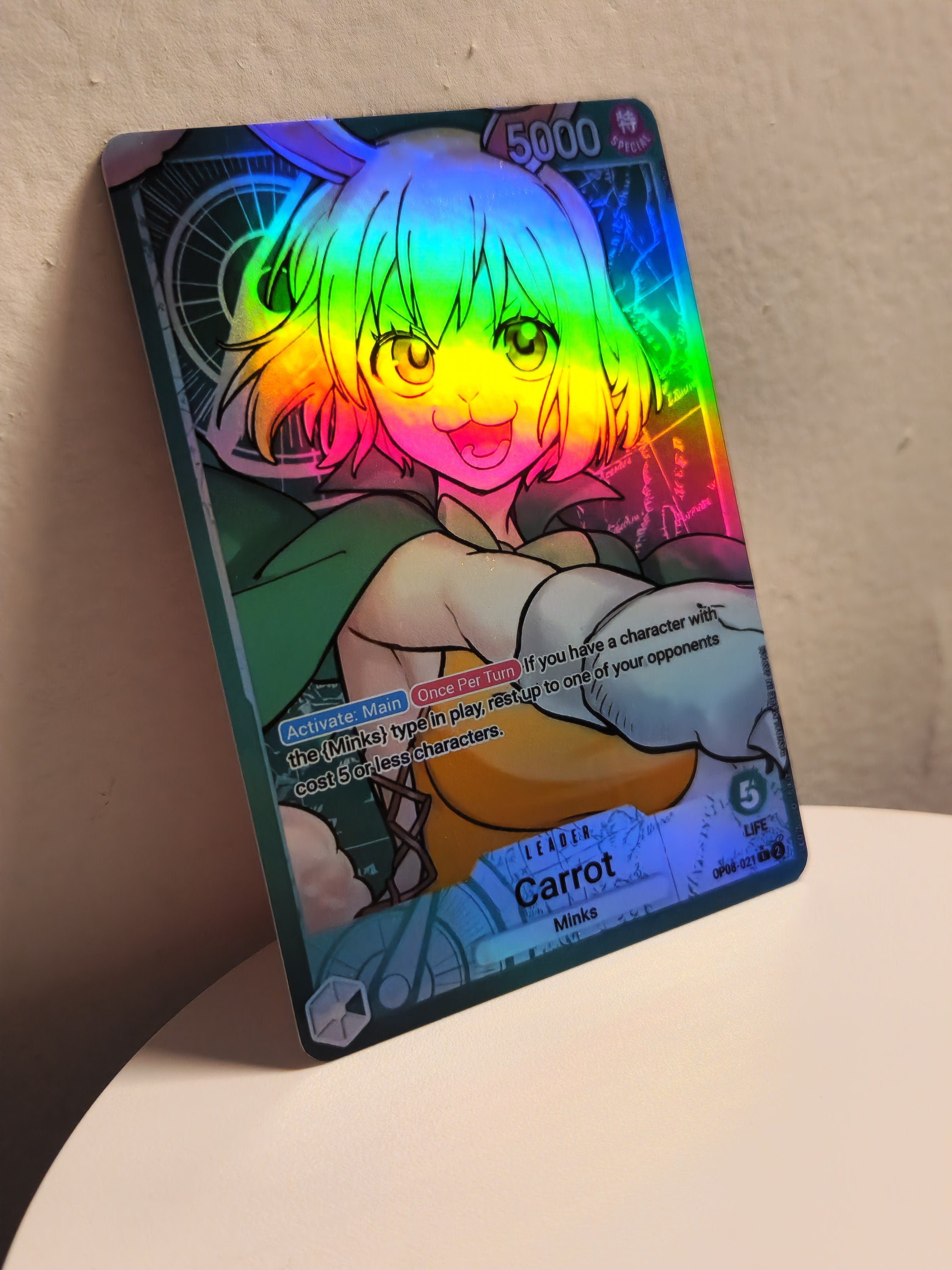 Carrot Leader alt art op08-021 One Piece Proxy