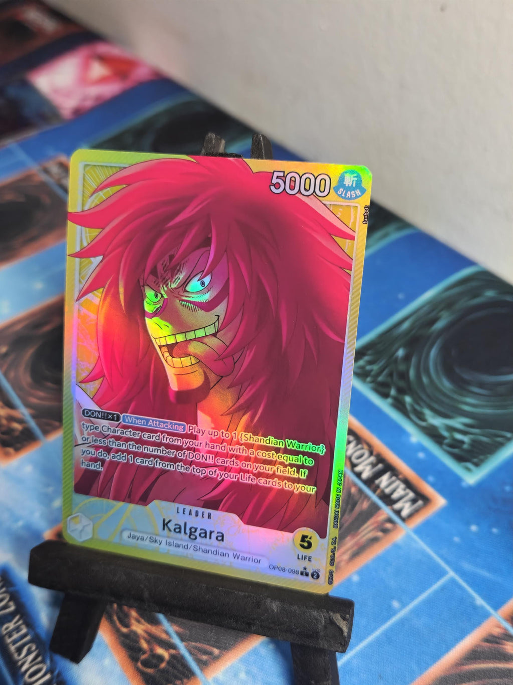 One Piece Kalgara Leader op08-098 proxy