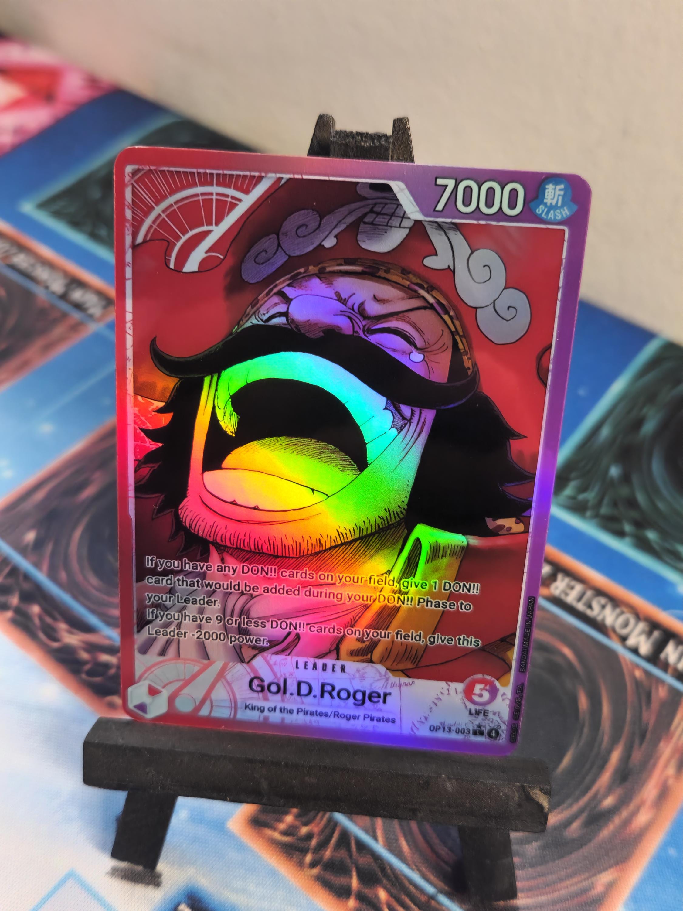 Gol D Roger Leader alt art op13-003 One Piece proxy
