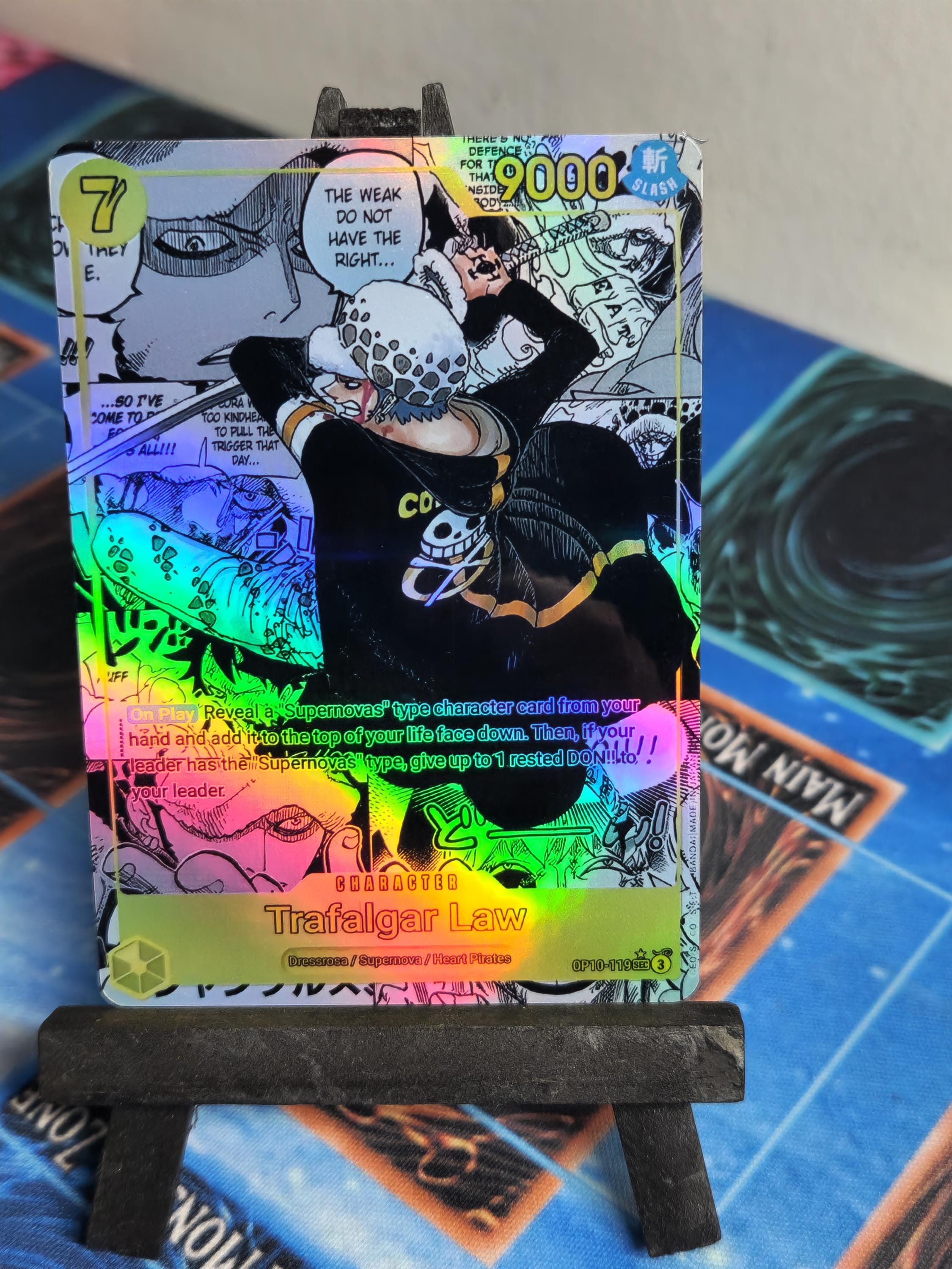 Trafalgar Law Manga alt art  OP10-119 One Piece Proxy