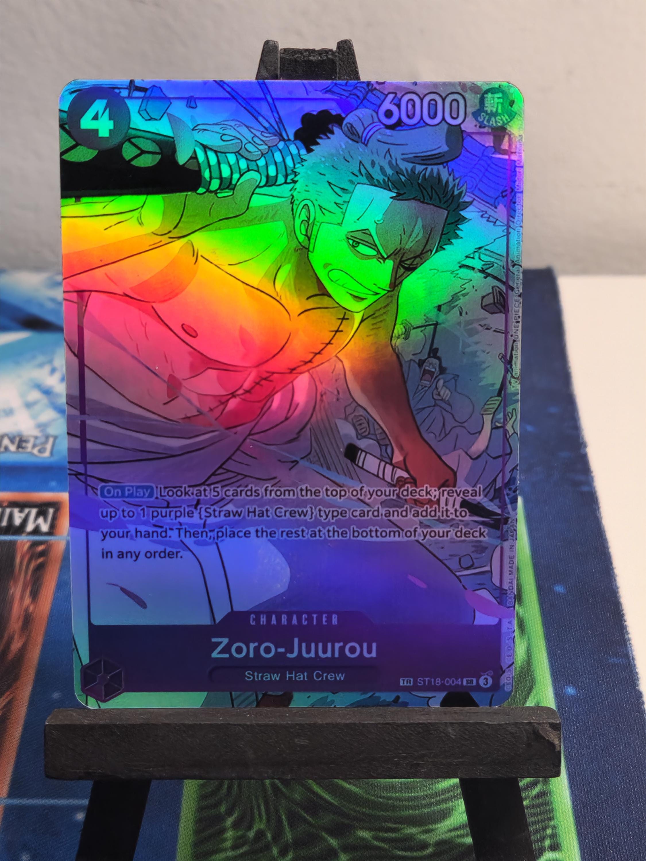 Zoro-Juurou Treasure Rare ST18-004 One Piece Proxy